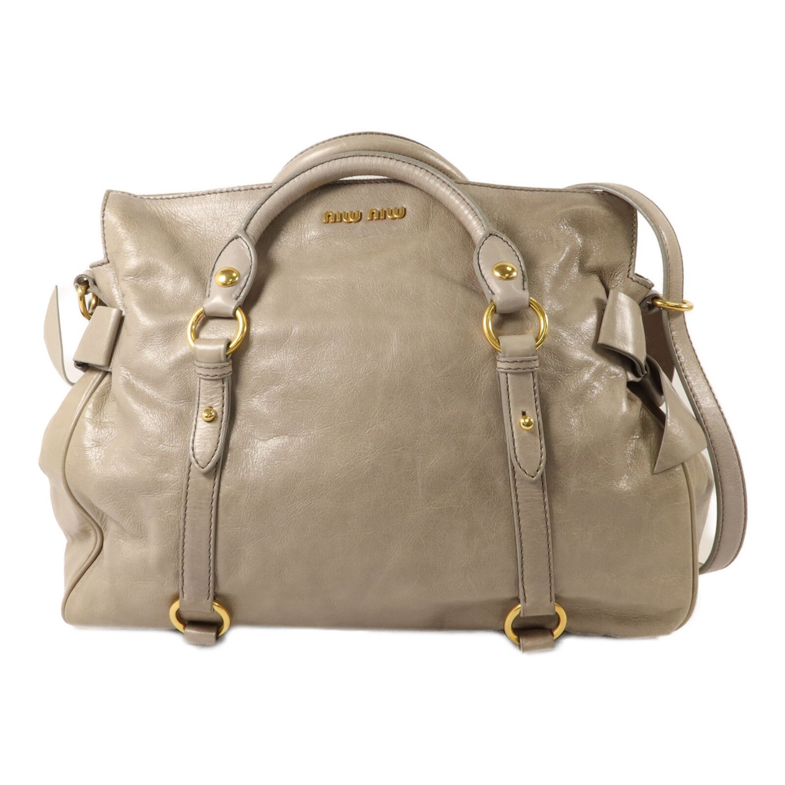 Vitello Lux Bow Bag