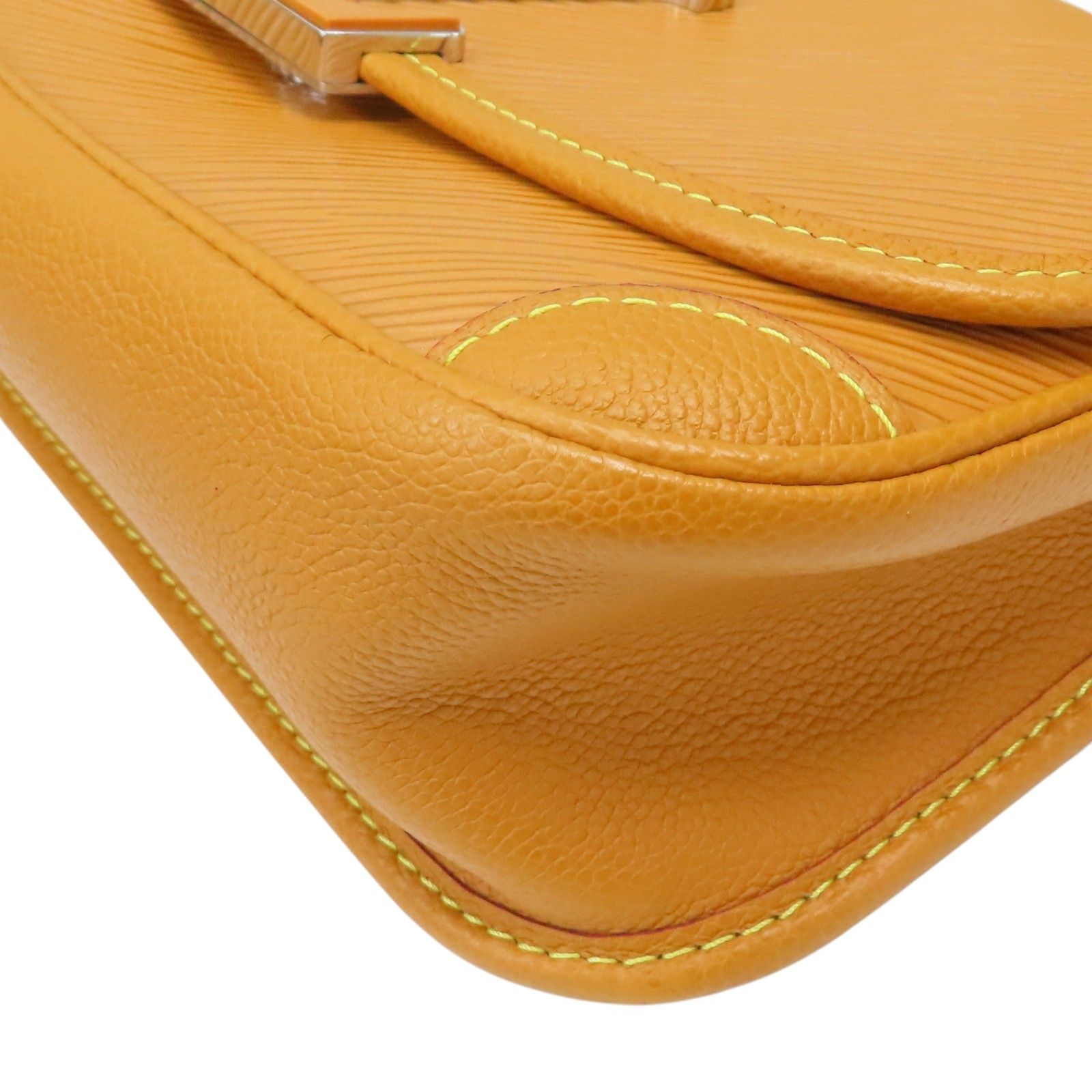 Buci Shoulder Bag Epi Leather Brown M 59459 — view 12