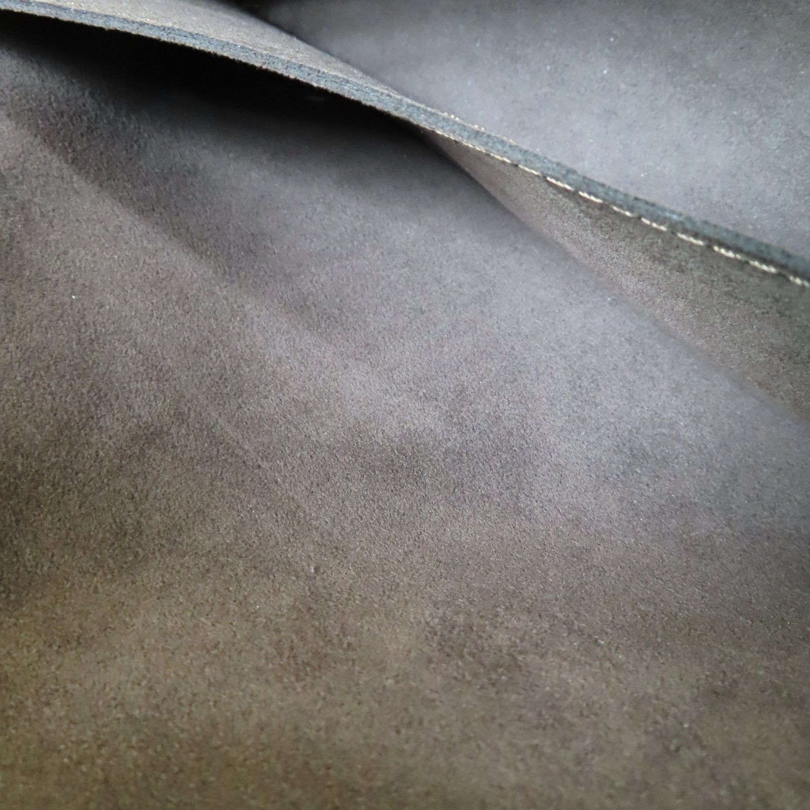 Buci Shoulder Bag Epi Leather Brown M 59459 — view 6