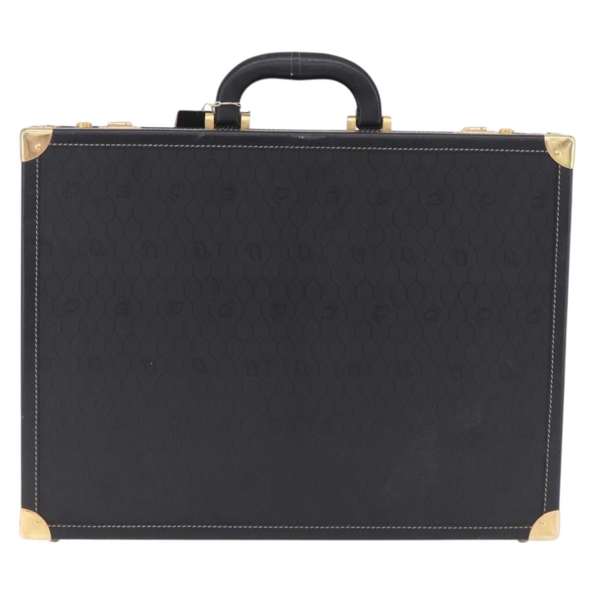 Christian Dior Honeycomb Canvas Hard Case Trunk/Briefcase — view 2