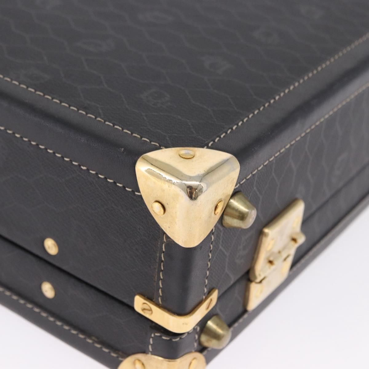 Christian Dior Honeycomb Canvas Hard Case Trunk/Briefcase — view 17