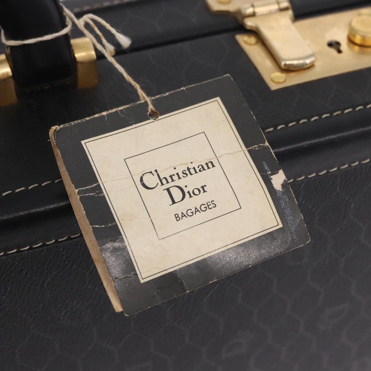 Christian Dior Honeycomb Canvas Hard Case Trunk/Briefcase — view 18