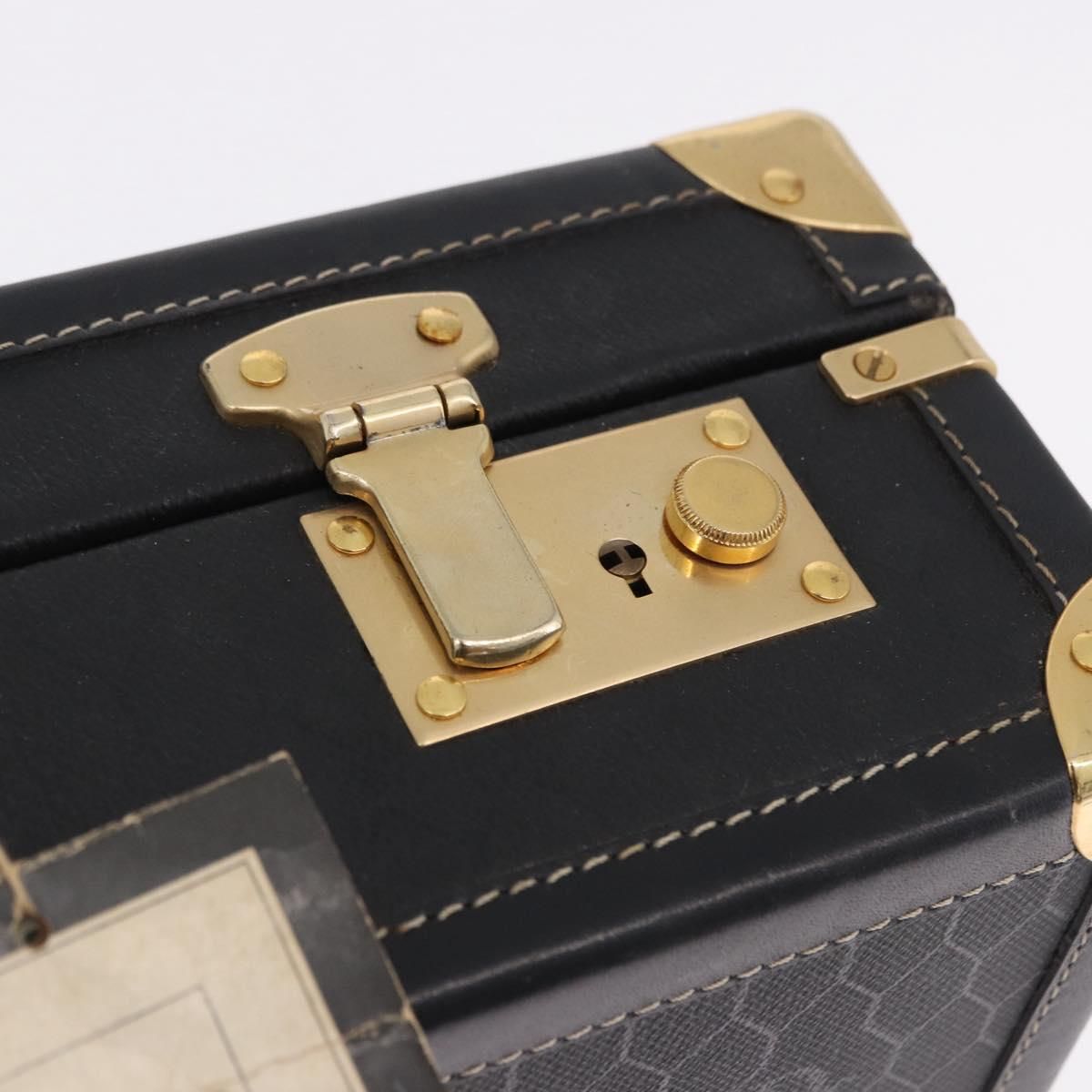 Christian Dior Honeycomb Canvas Hard Case Trunk/Briefcase — view 19