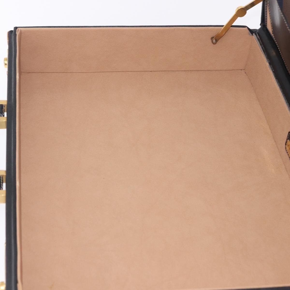 Christian Dior Honeycomb Canvas Hard Case Trunk/Briefcase — view 23