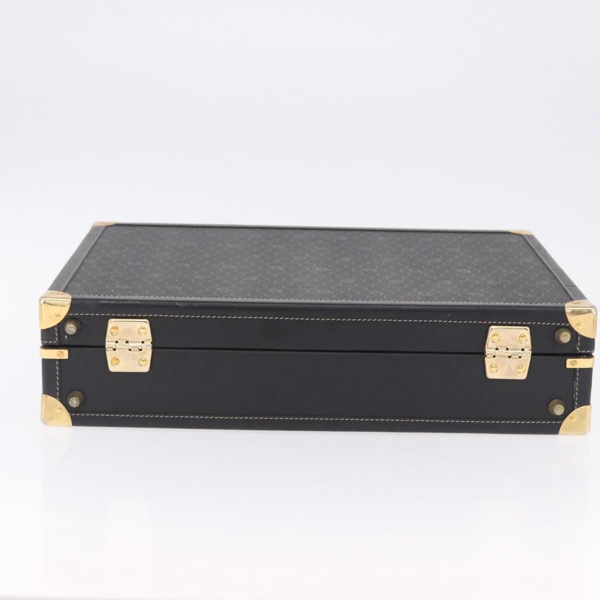 Christian Dior Honeycomb Canvas Hard Case Trunk/Briefcase — view 6