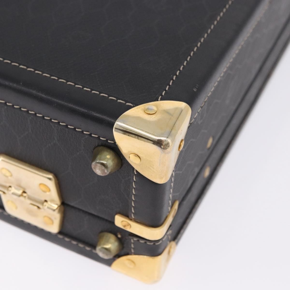 Christian Dior Honeycomb Canvas Hard Case Trunk/Briefcase — view 9