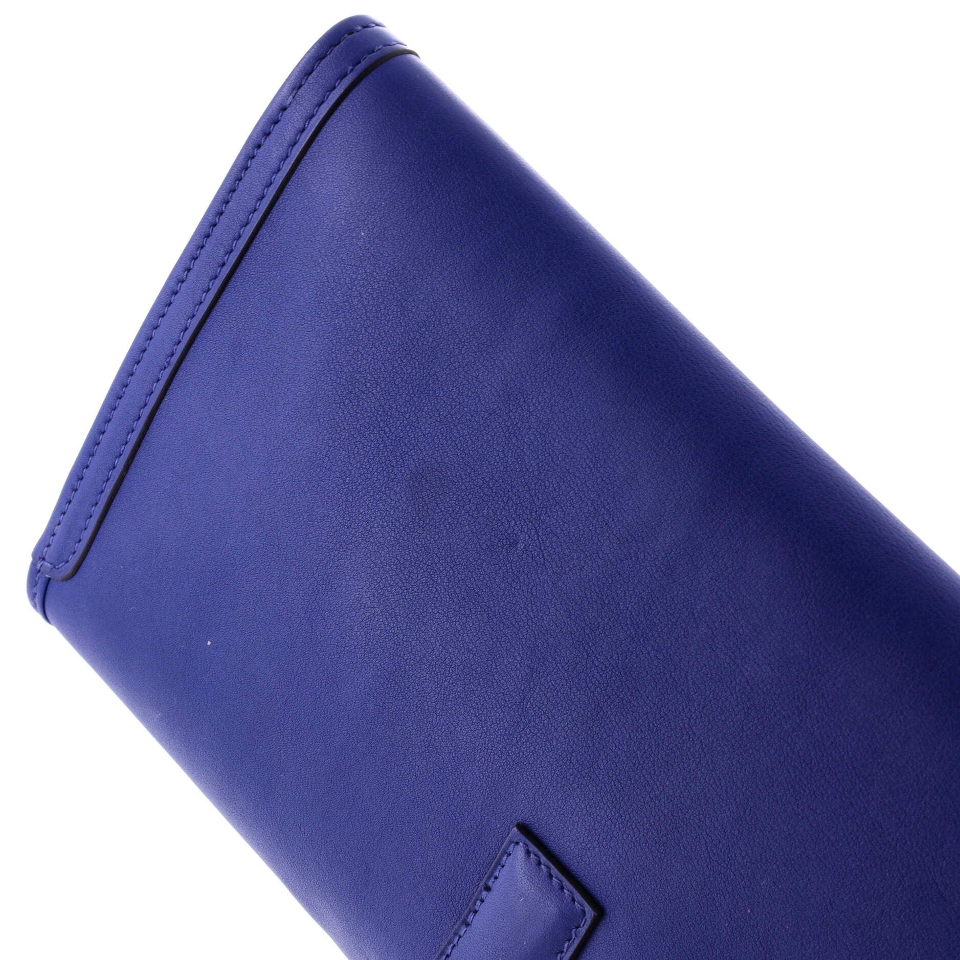 Jige Elan Clutch 29 Blue Swift Leather — view 6