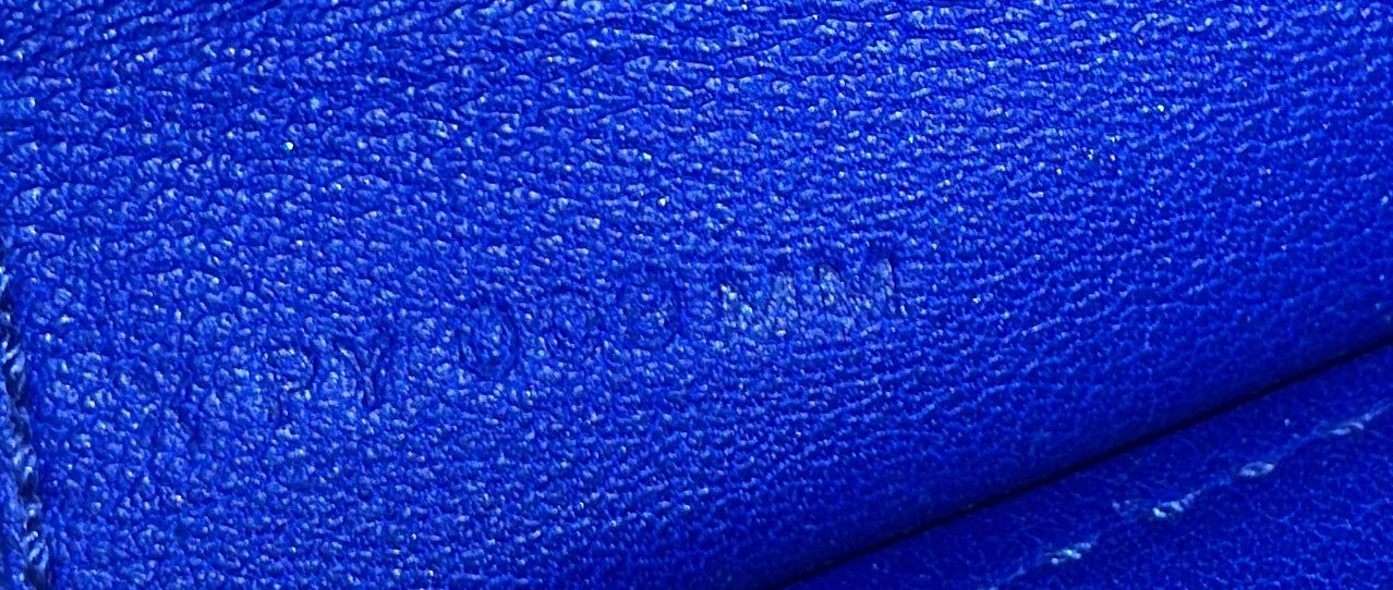 Jige Elan Clutch 29 Blue Swift Leather — view 9