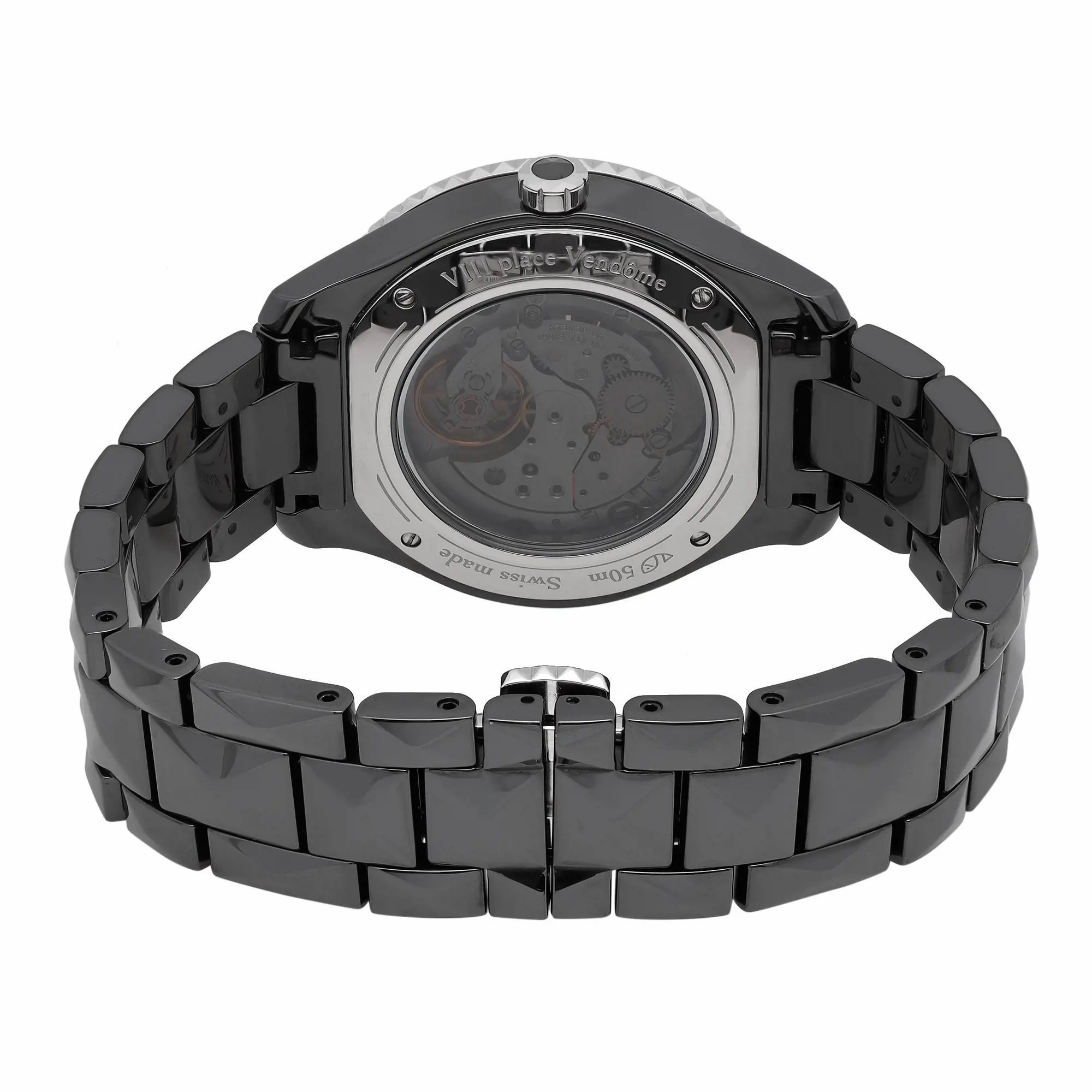 Christian Dior VIII Grand Bal 38mm Ceramic Diamond Black Dial Watch CD124BE3C001 — view 5