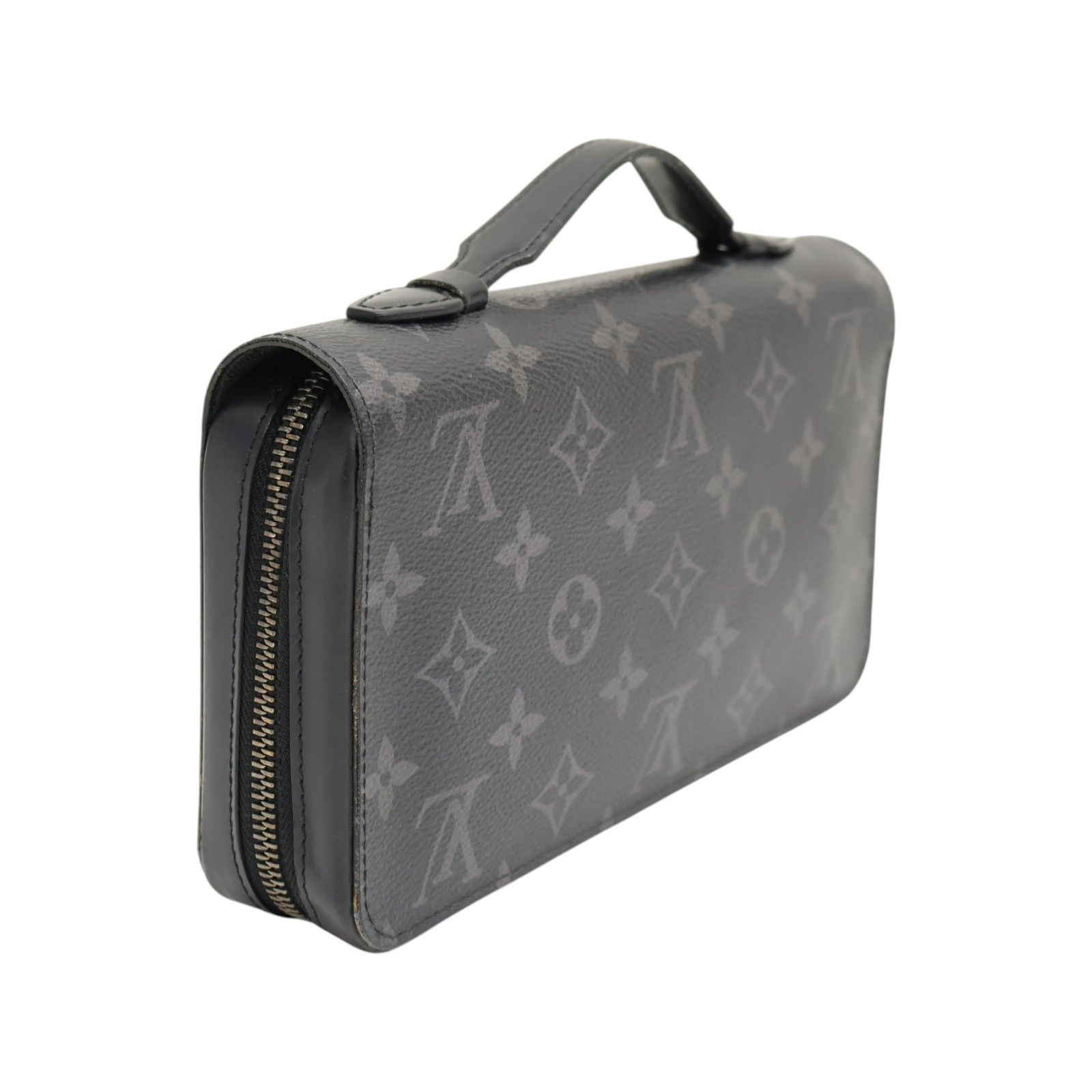 Monogram Eclipse Zippy XL Clutch Bag — view 2