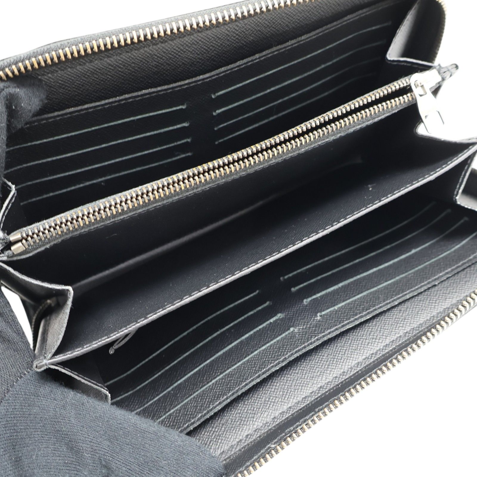 Monogram Eclipse Zippy XL Clutch Bag — view 3