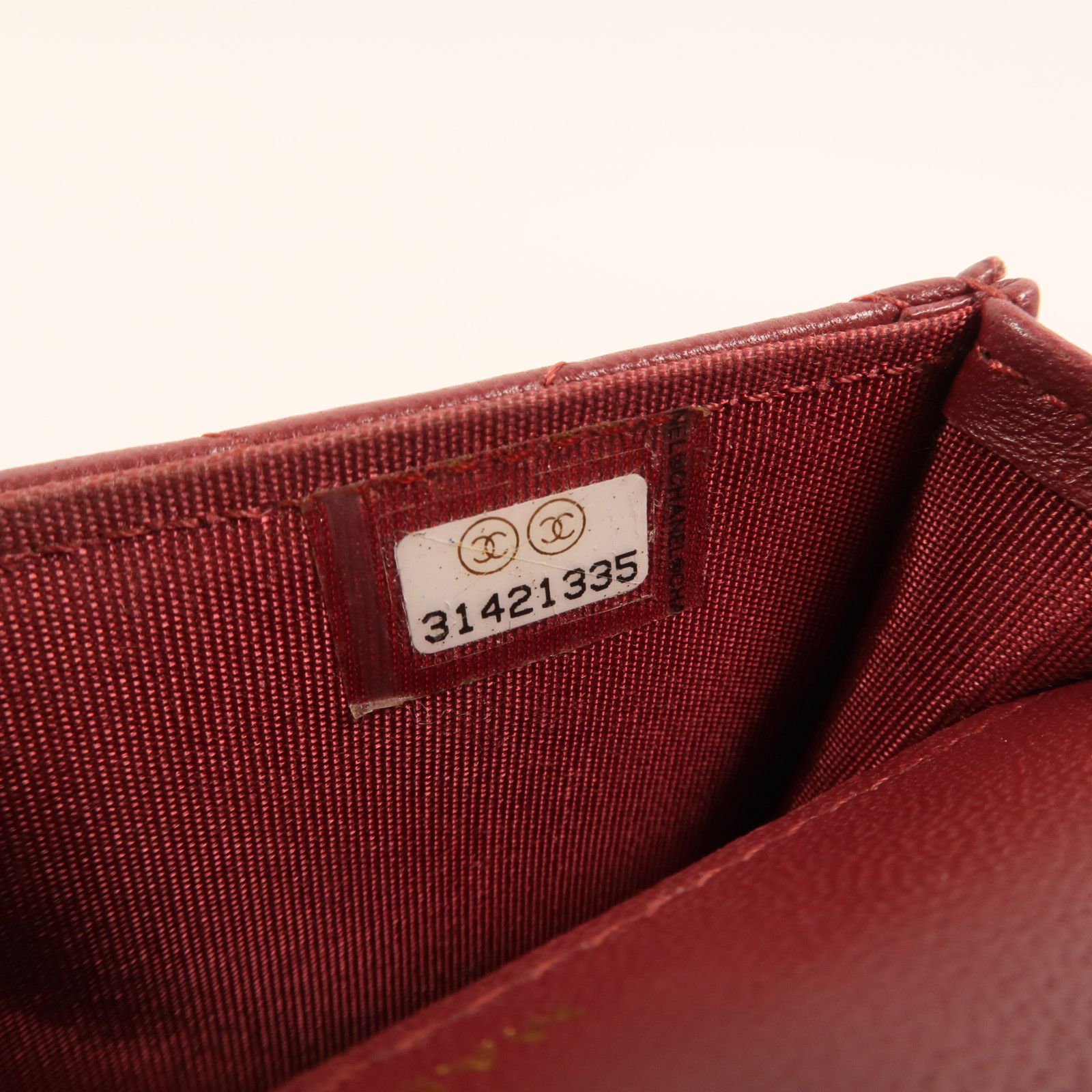 Quilted Lambskin Micro Top Handle Flap Bag w/Full Set — view 7