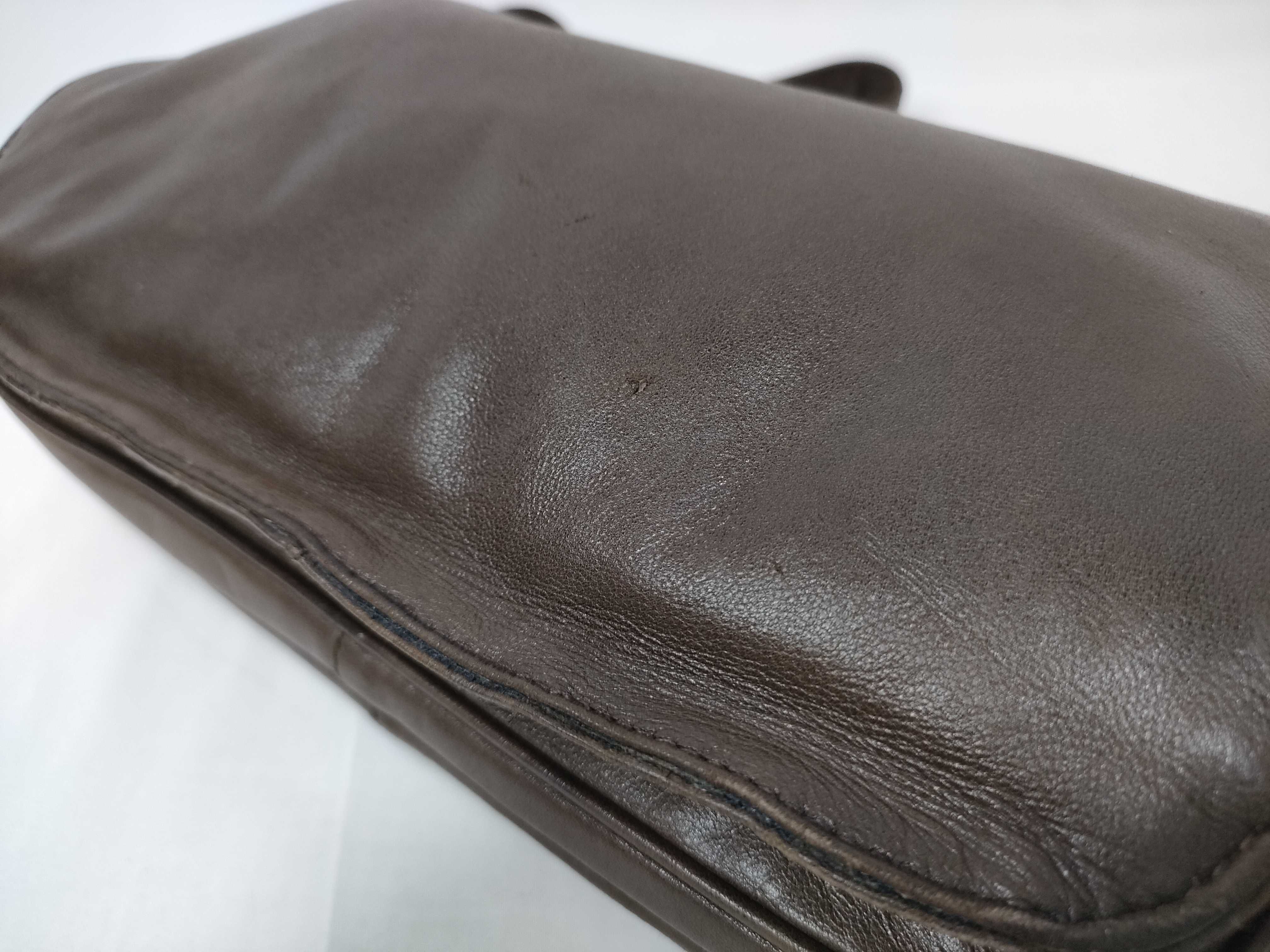 Anagram Shoulder Bag Leather — view 6