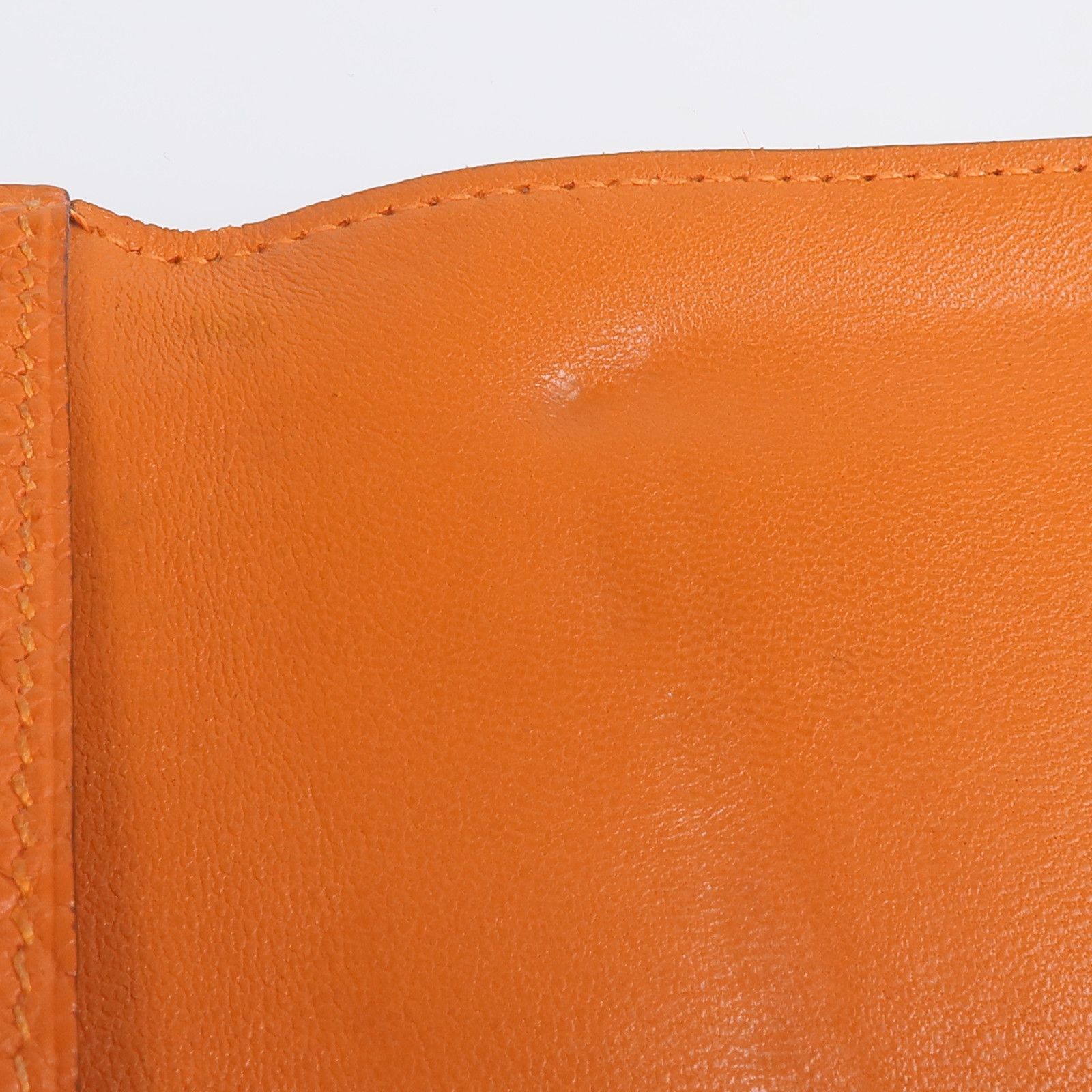 Togo Leather Dogon Compact Wallet — view 13
