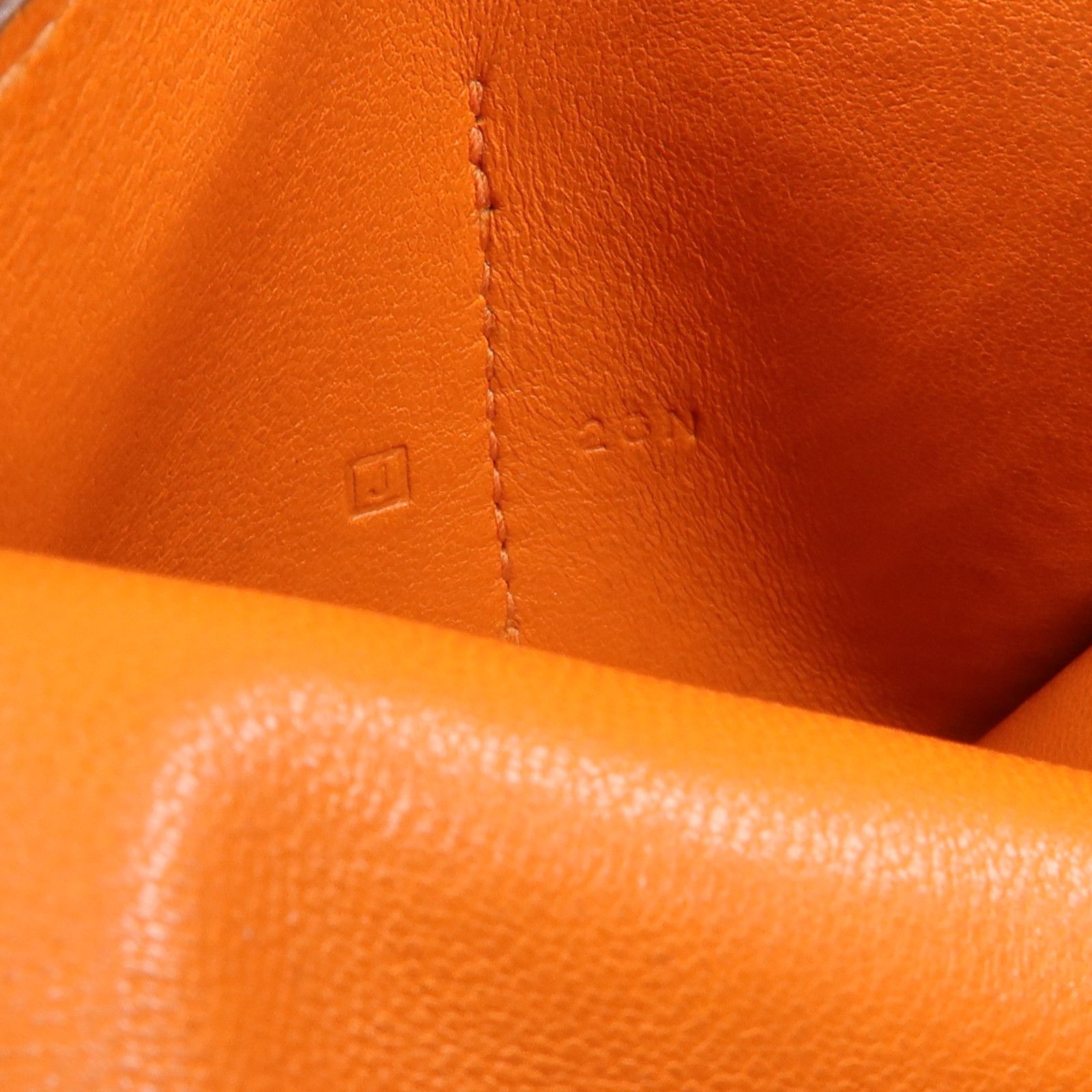 Togo Leather Dogon Compact Wallet — view 8