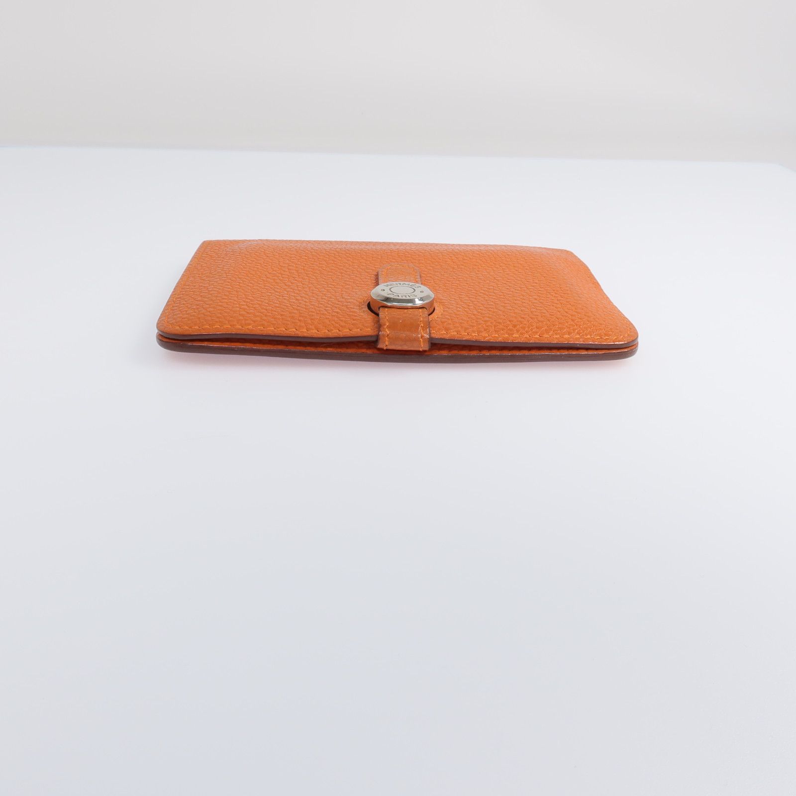 Togo Leather Dogon Compact Wallet — view 9