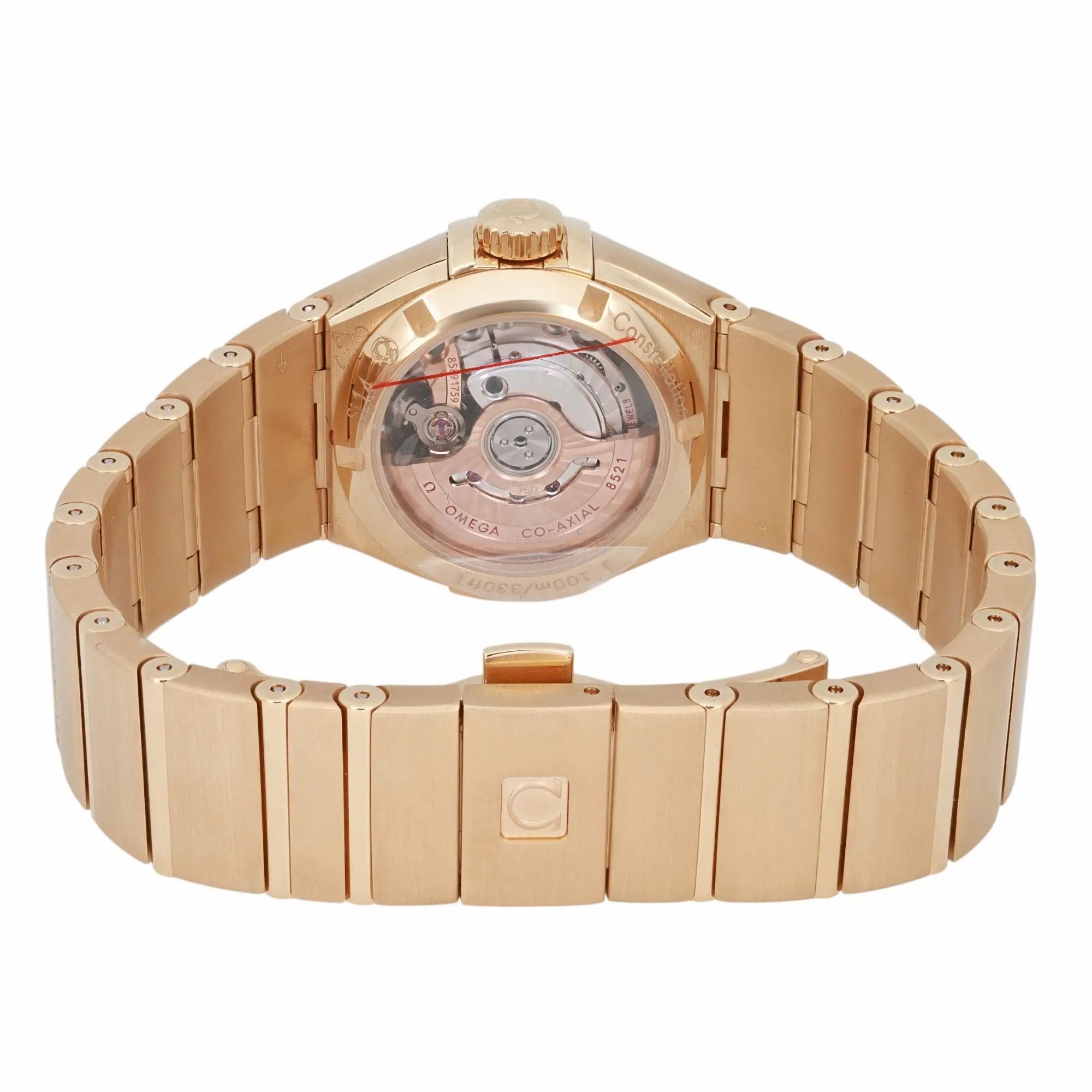 Constellation 18K Gold Diamond Mop Dial Womens Watch 123.55.27.20.05.002 — view 5
