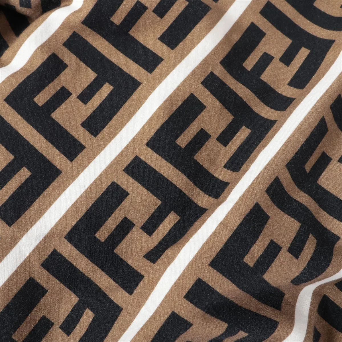 Zucca 22 Years Basic Knitted Fabric Xl Black × Brown Fy0944 Qr Tag Missing Dirt Around The Neck There Is A Scuff — view 7