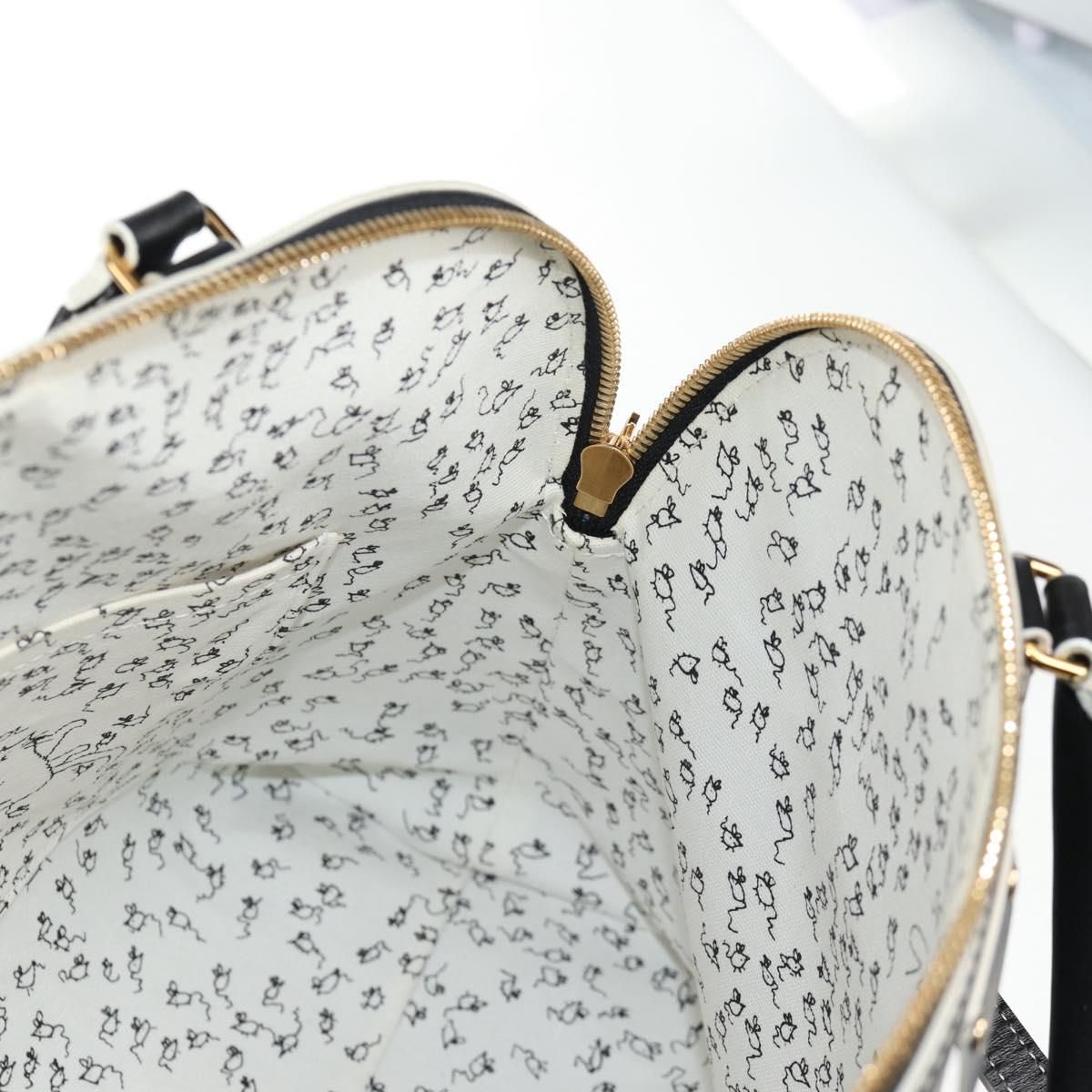 Catgram Alma Soup Hand Bag Black M 44403 Lv Auth — view 27