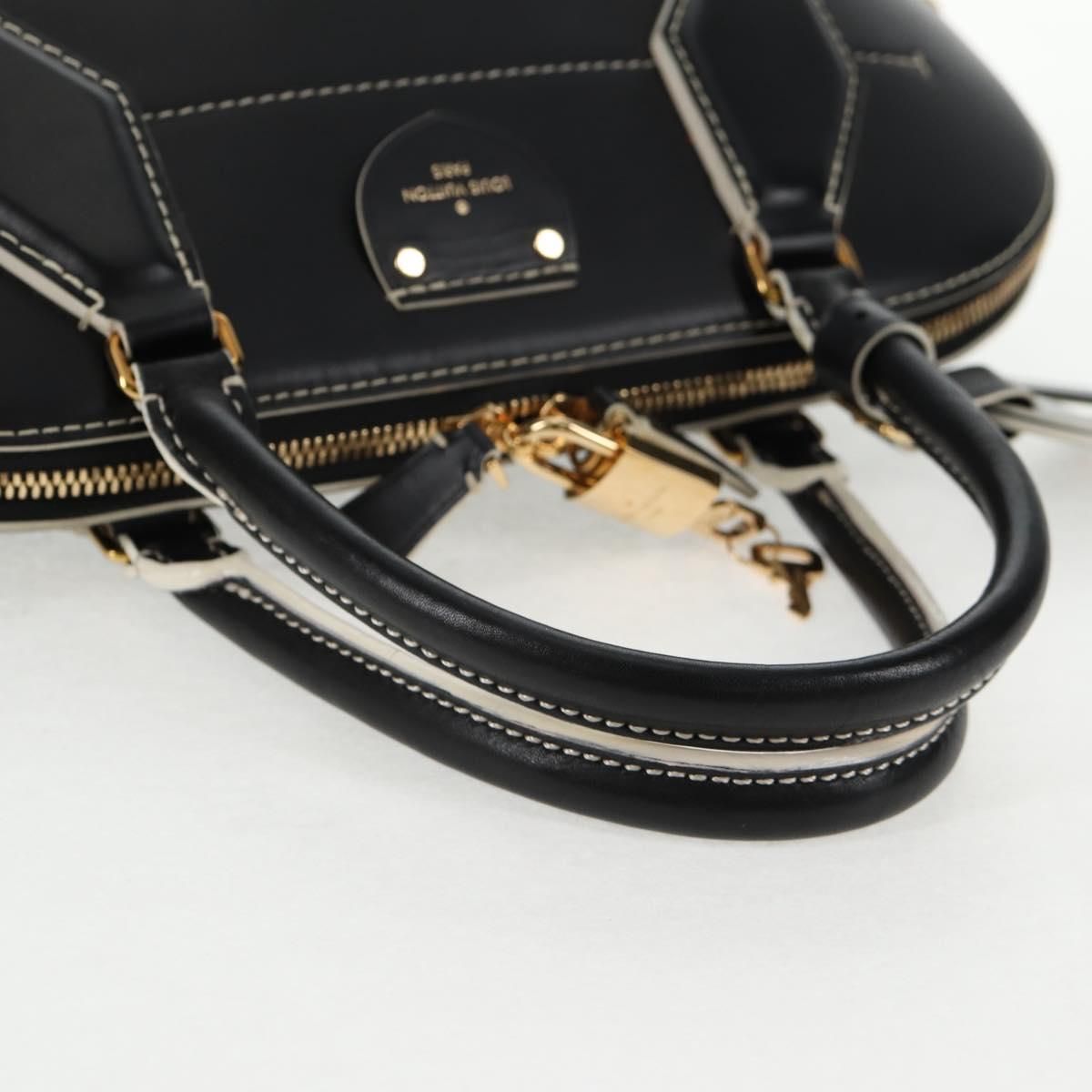 Catgram Alma Soup Hand Bag Black M 44403 Lv Auth — view 7
