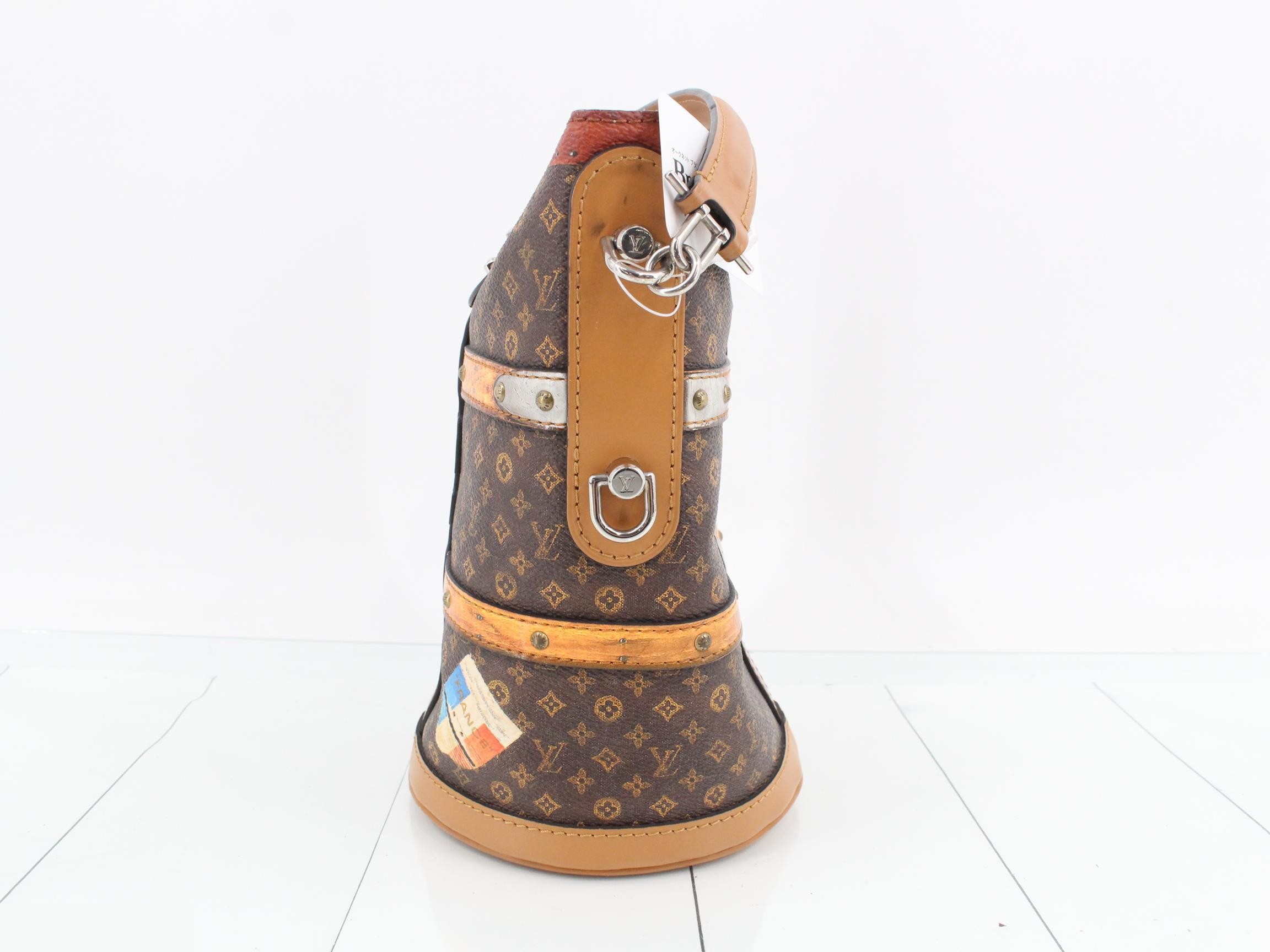 Monogram Trompe L'oeil Duffle Shoulder Bag — view 3