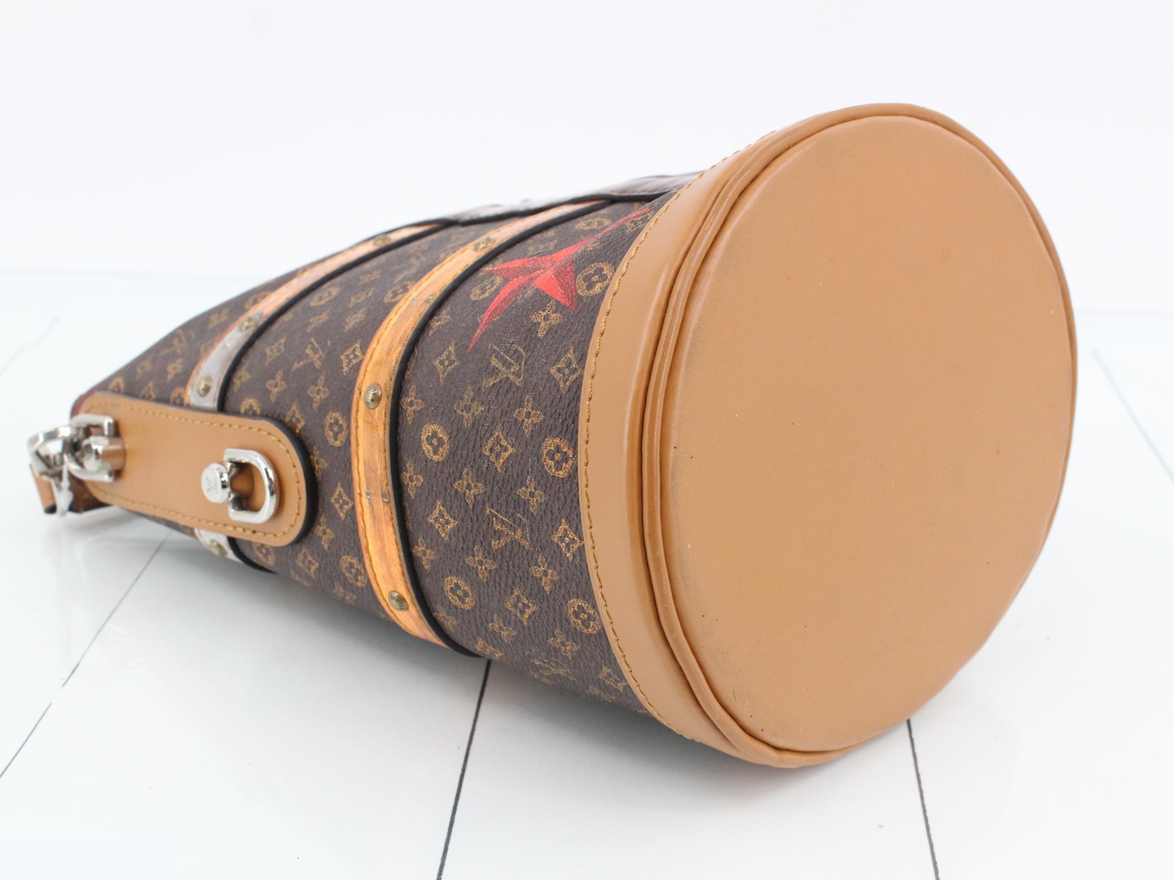Monogram Trompe L'oeil Duffle Shoulder Bag — view 5