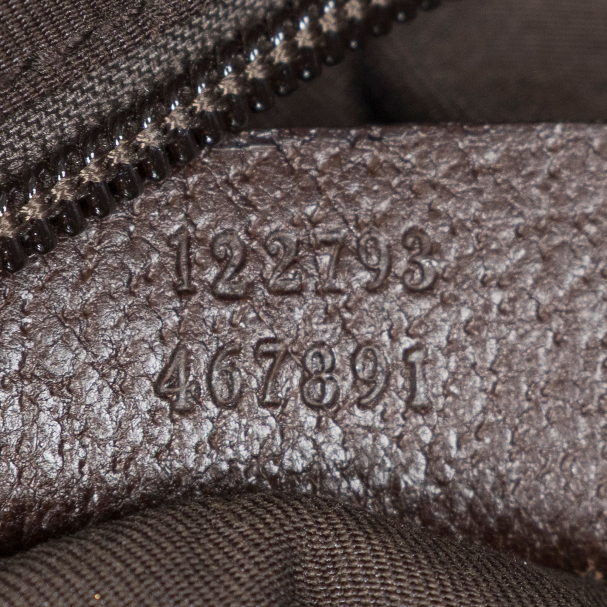 Front Slip Pocket Crossbody Beige/Brown Monogrammed Canvas Silver — view 10