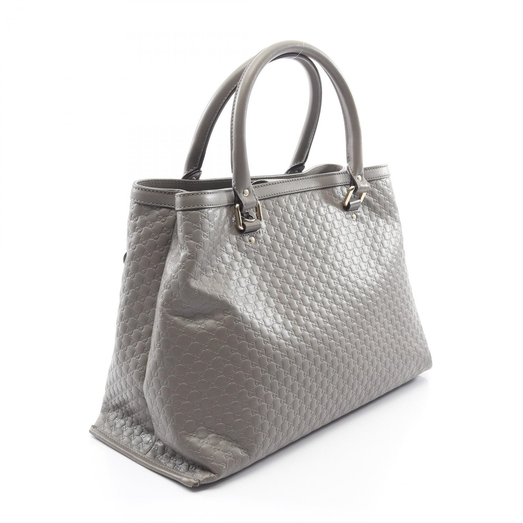 Micro Guccissima Top Handle Bag w/Strap — view 2