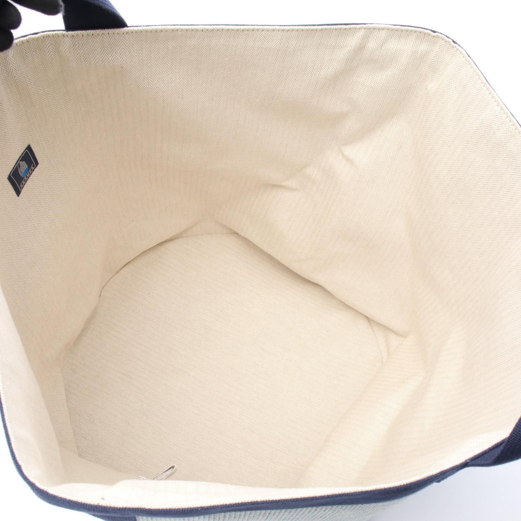 Toile H Canvas  Les Cabanes Basket/Tote Bag — view 3