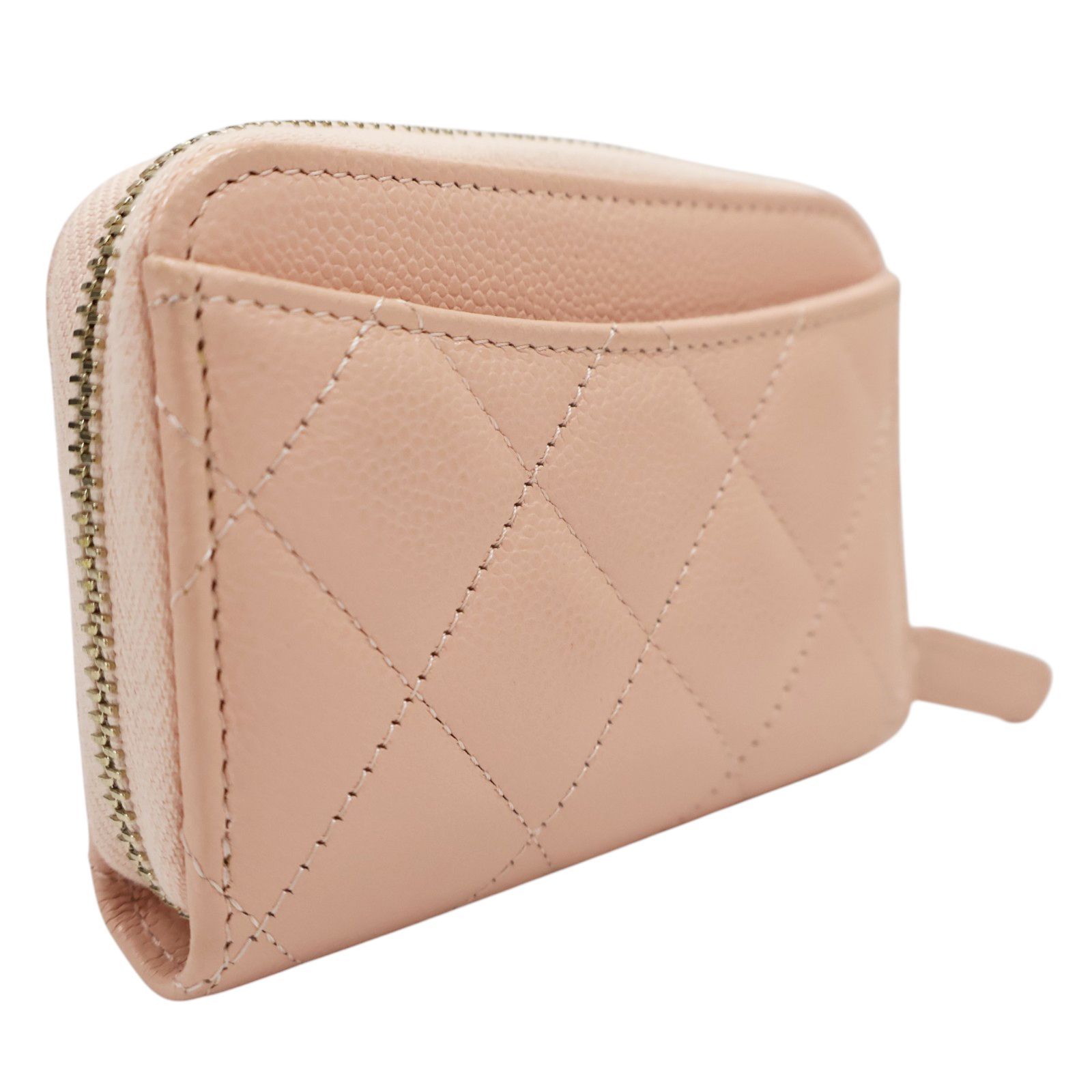 Classic Caviar Zipped Coin/Card Case — view 2