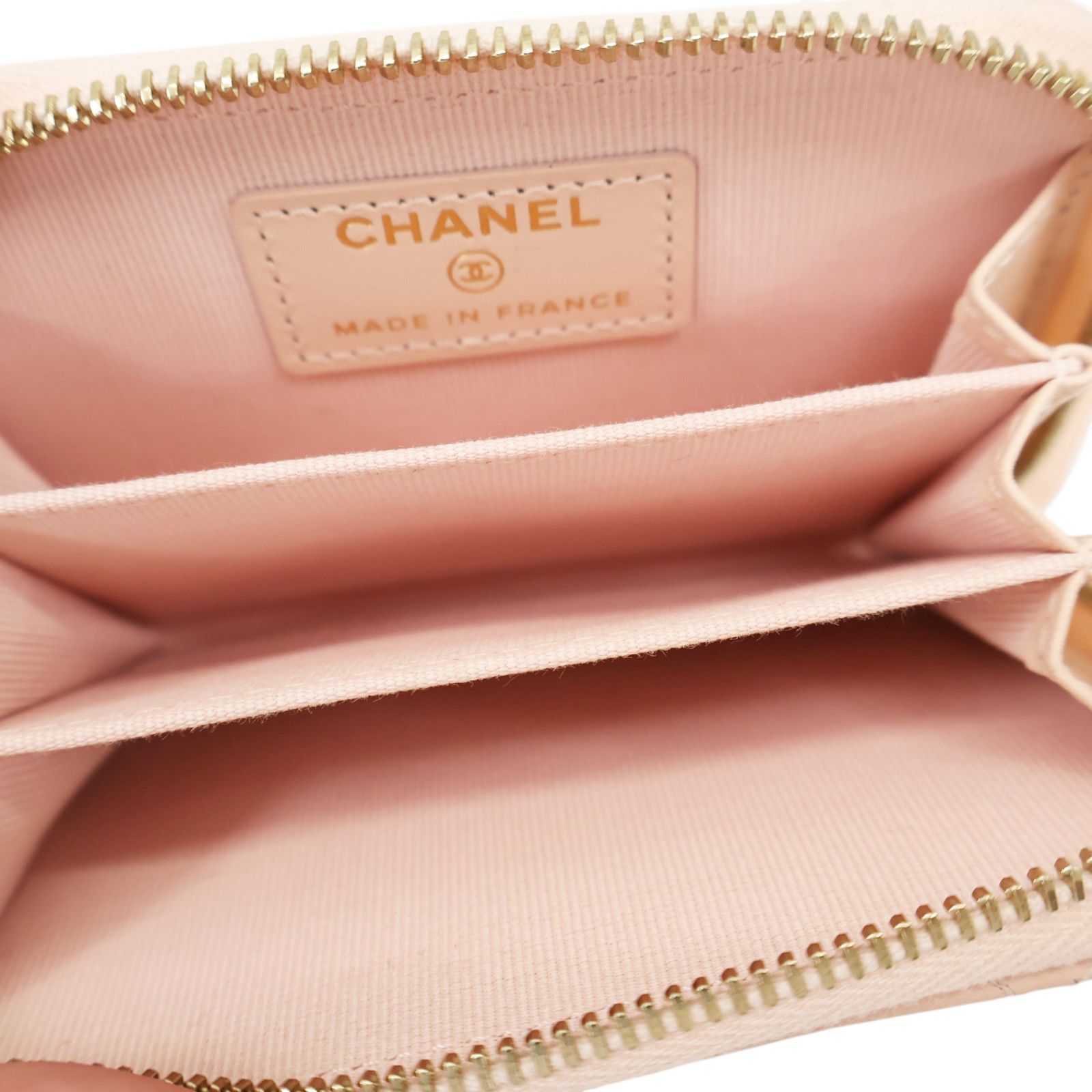 Classic Caviar Zipped Coin/Card Case — view 3