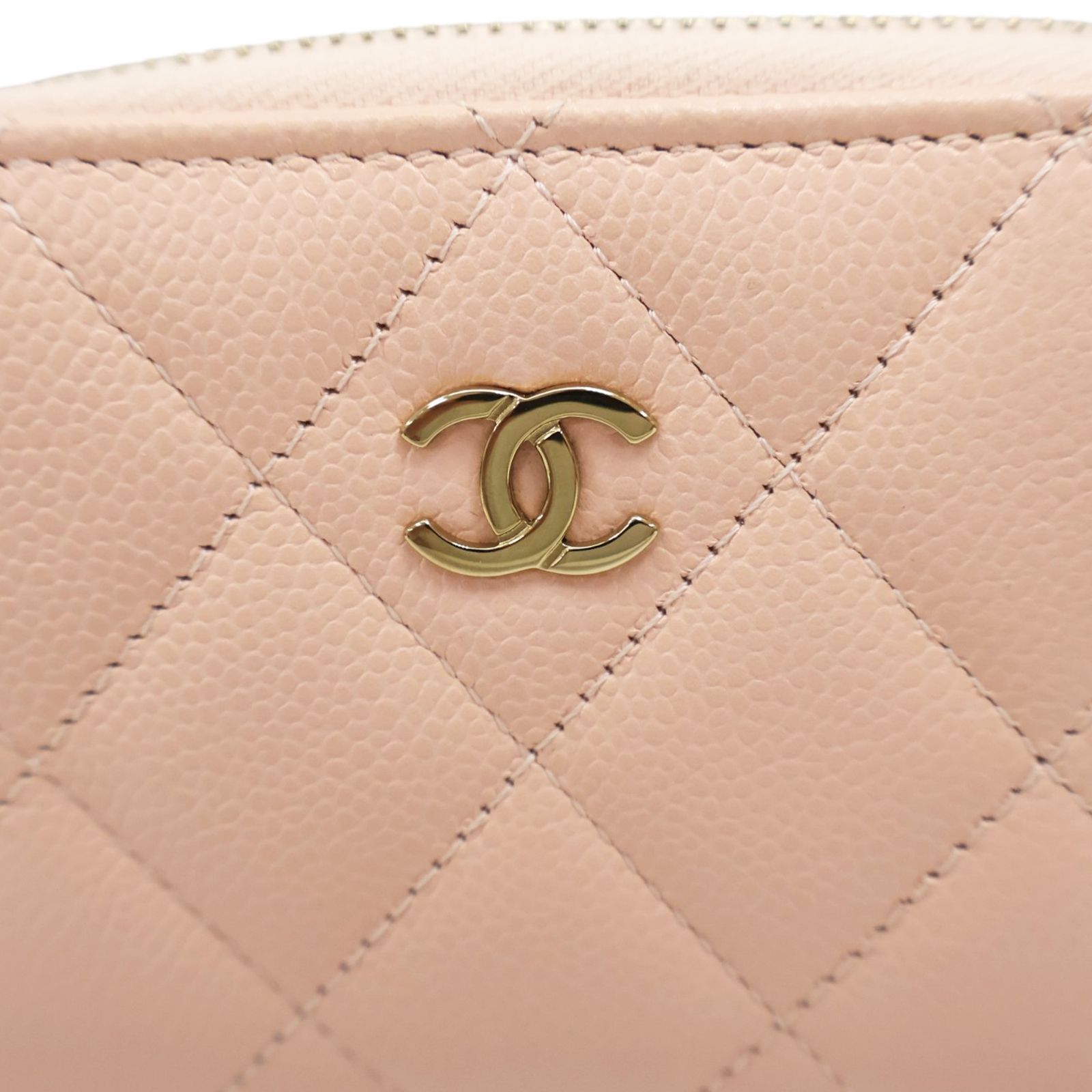 Classic Caviar Zipped Coin/Card Case — view 4