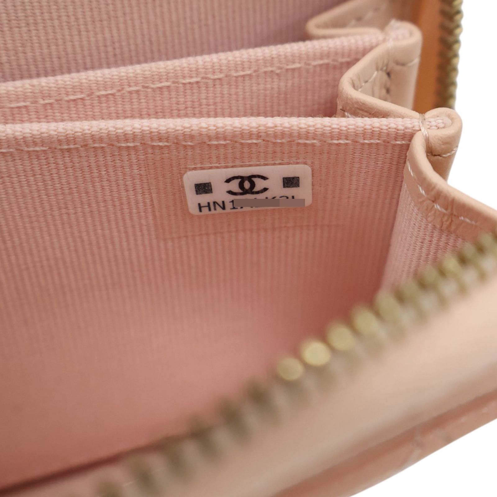 Classic Caviar Zipped Coin/Card Case — view 6