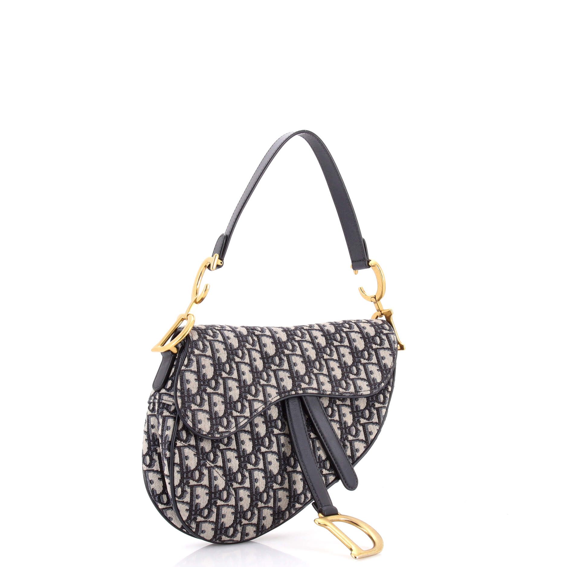 Saddle Handbag Oblique Canvas Medium — view 2