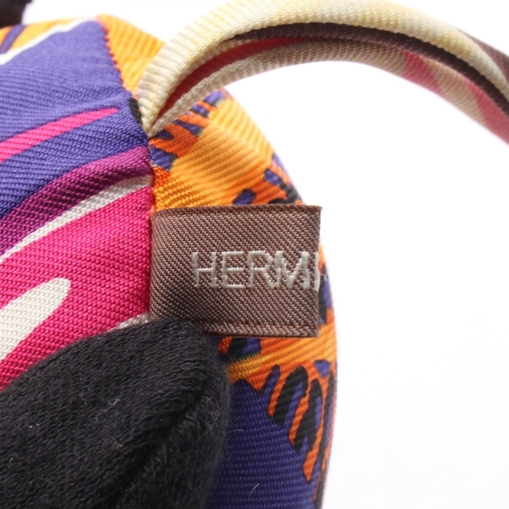Orange Multicolor Silk Petit Ash Charm — view 3