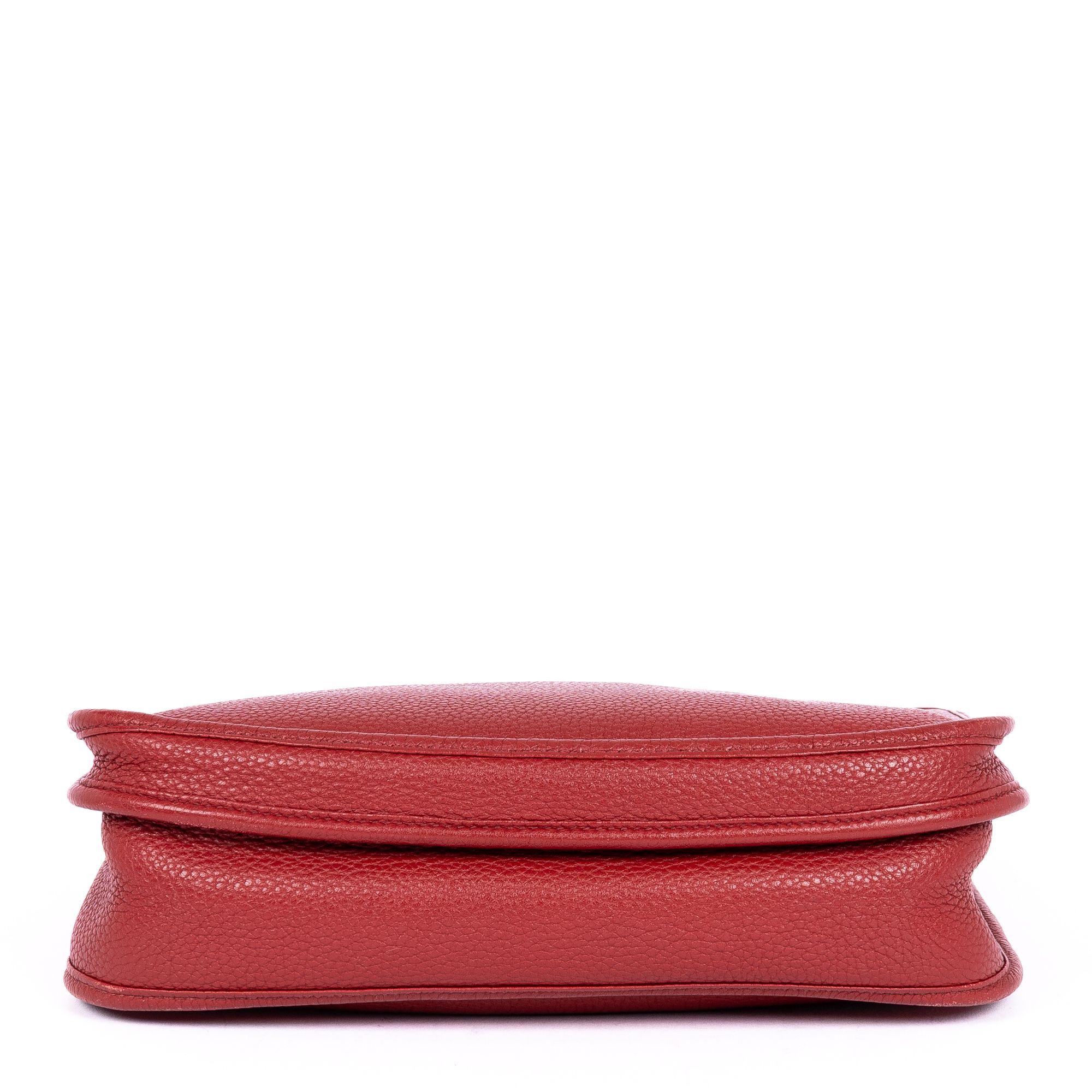 Evelyne III PM Red Epsom Leather Palladium — view 6