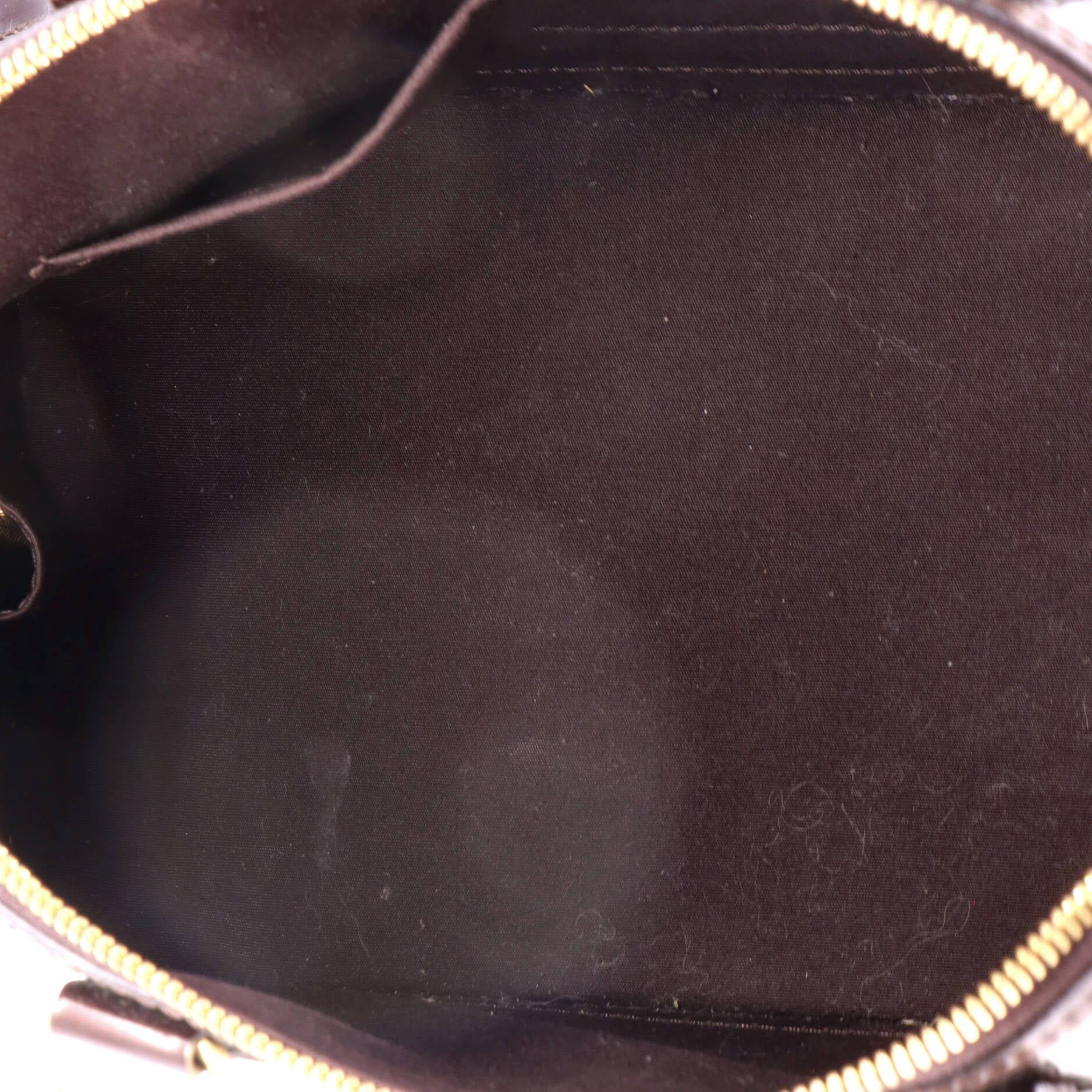 Alma Handbag Monogram Vernis Pm — view 5