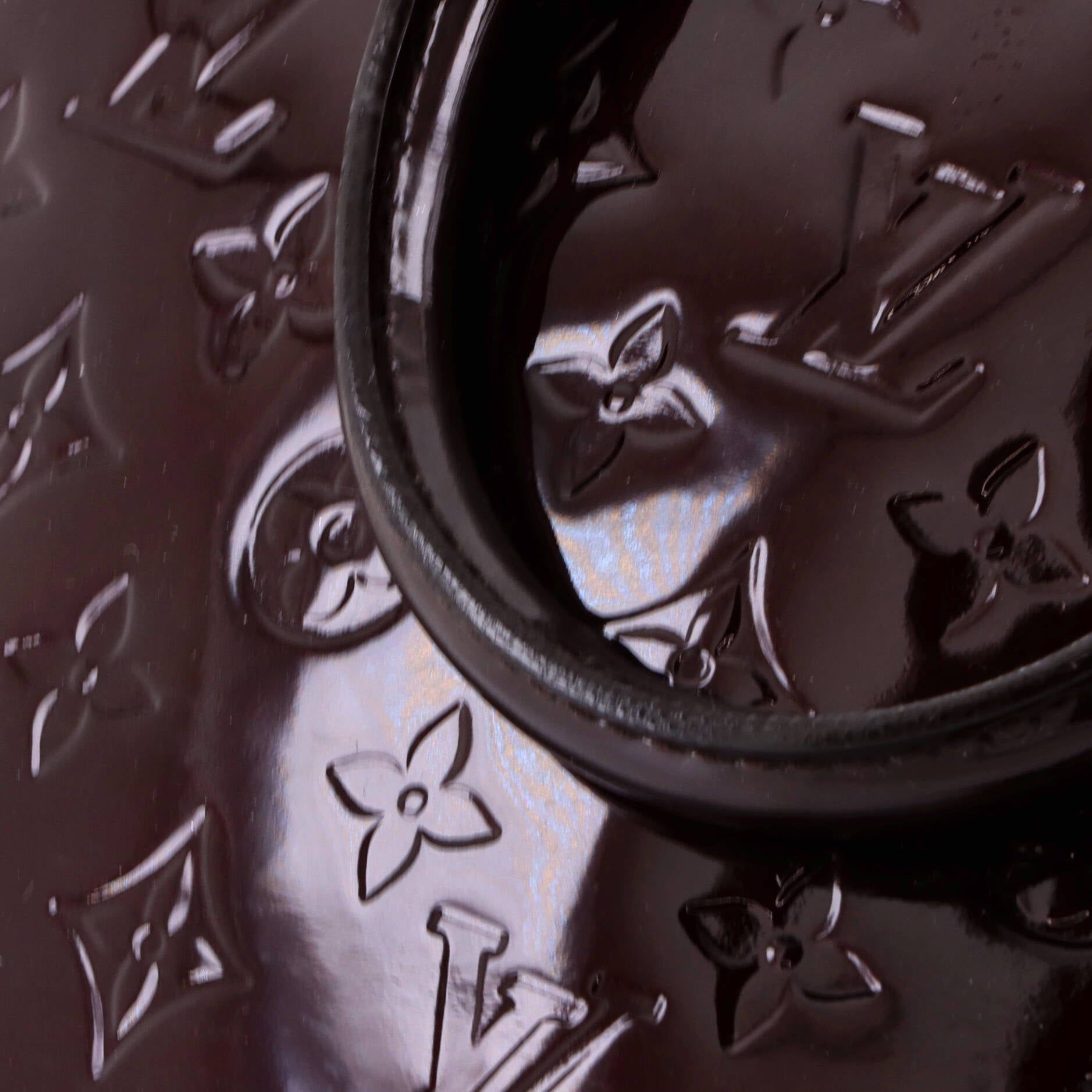 Alma Handbag Monogram Vernis Pm — view 6