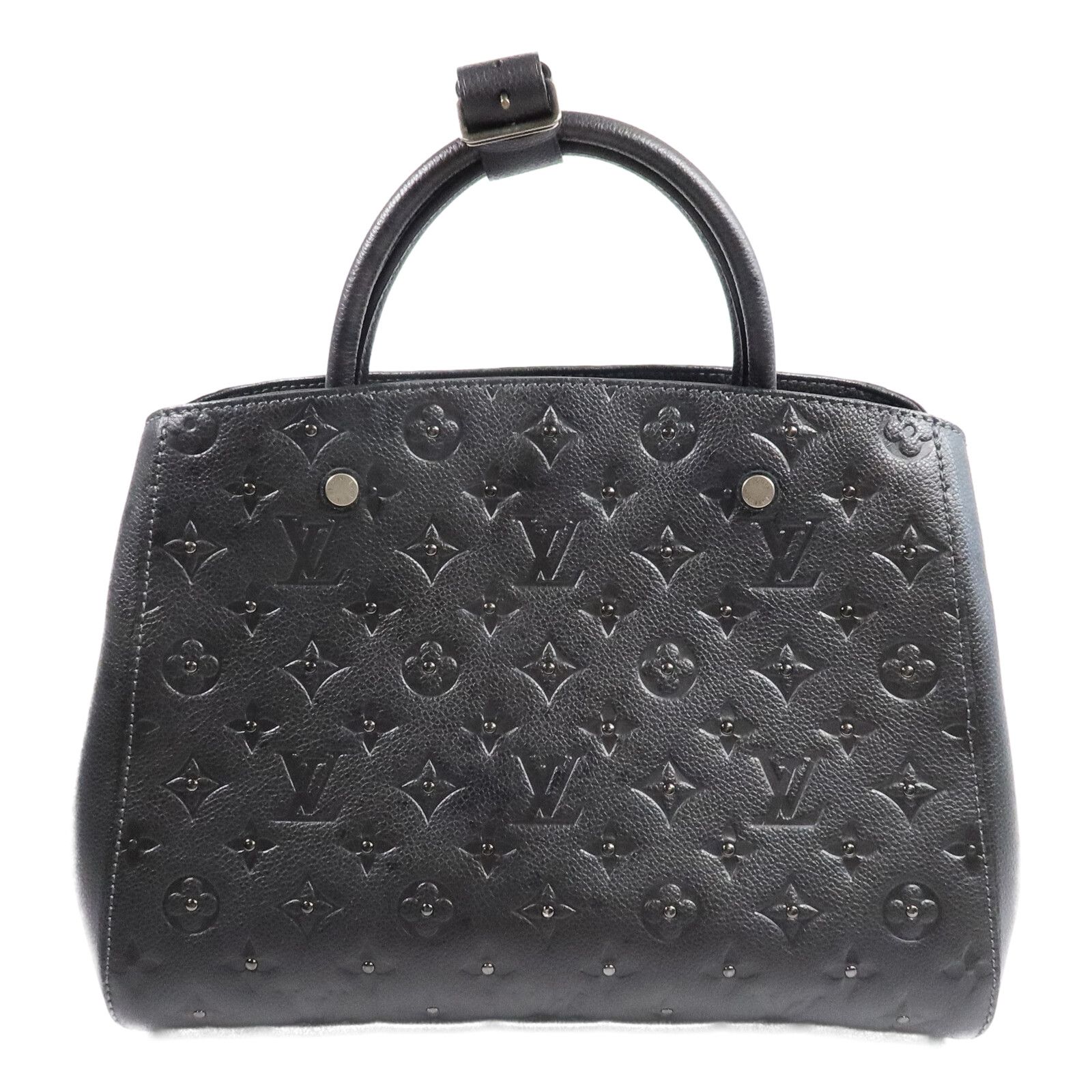 Empreinte Montaigne Bb Hand-ground Shoulder Bag Black 2way Shoulder Bag M 50665 — view 2