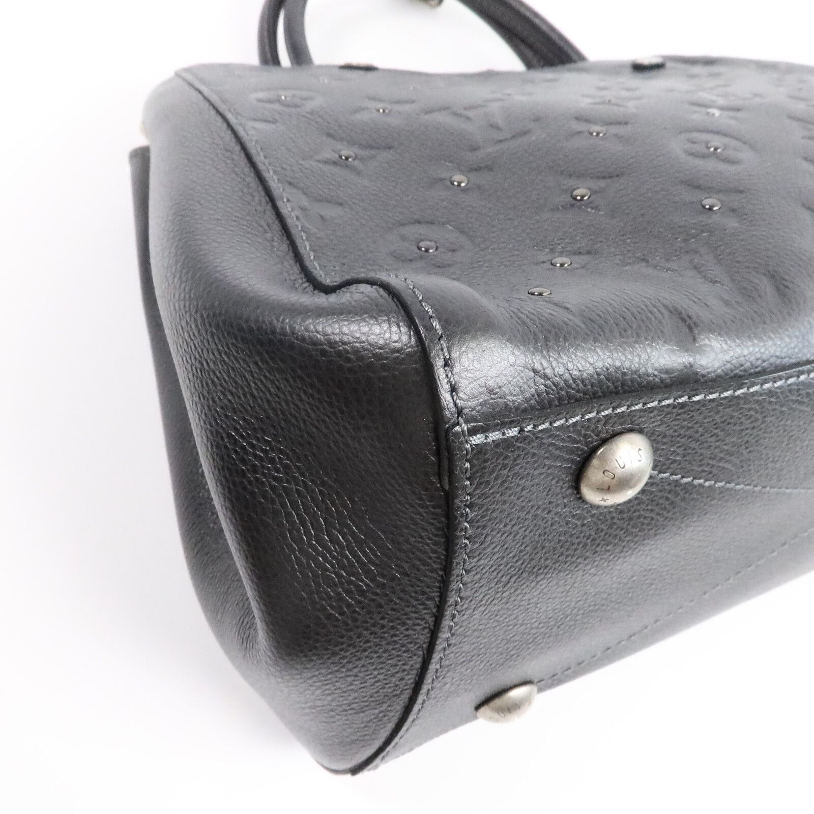 Empreinte Montaigne Bb Hand-ground Shoulder Bag Black 2way Shoulder Bag M 50665 — view 12