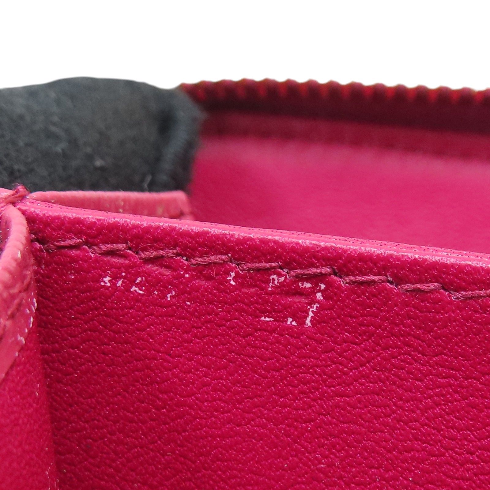 Calfskin Zippy Long Wallet — view 14