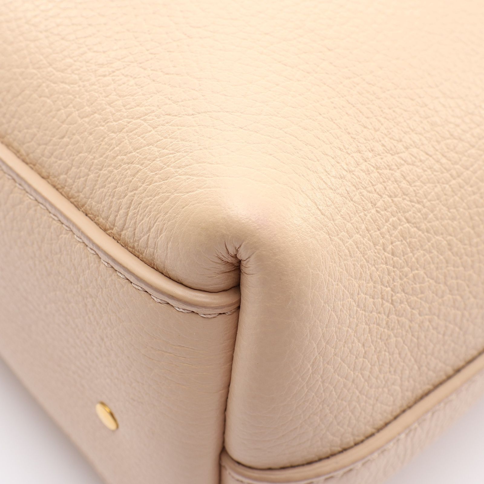 Small Marcie Leather Hobo Bag — view 11