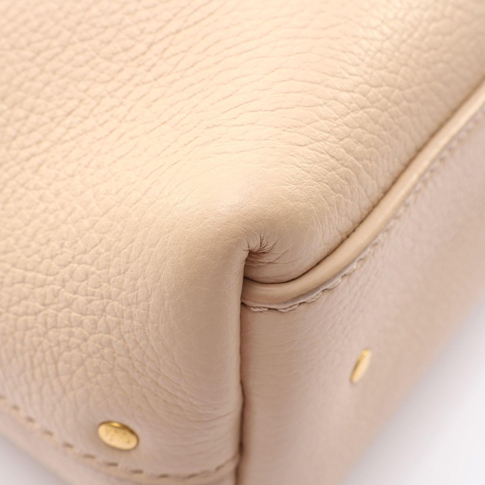 Small Marcie Leather Hobo Bag — view 10
