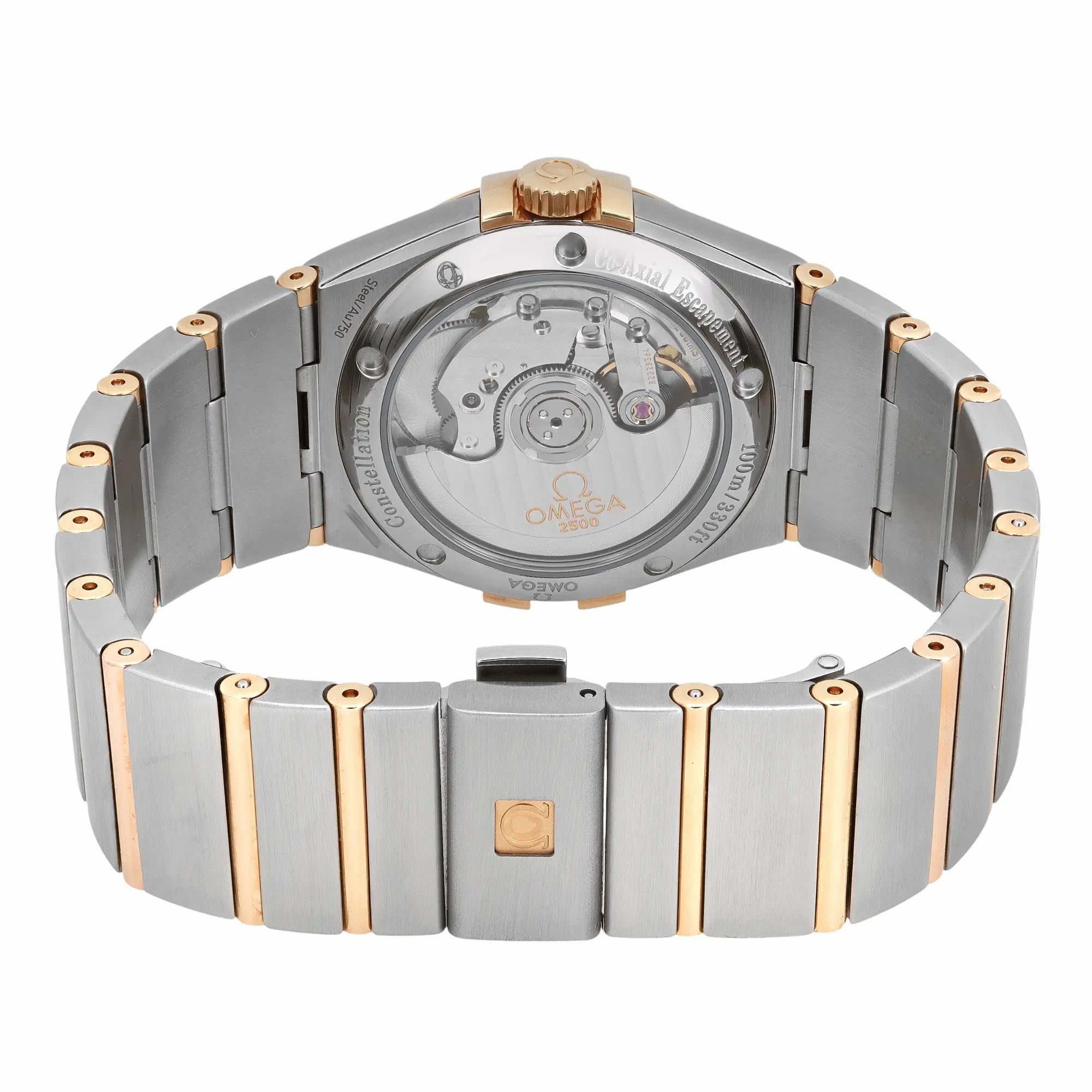 Constellation 18K Yellow Gold Siver Dial Unisex Watch 123.20.35.20.02.006 — view 5