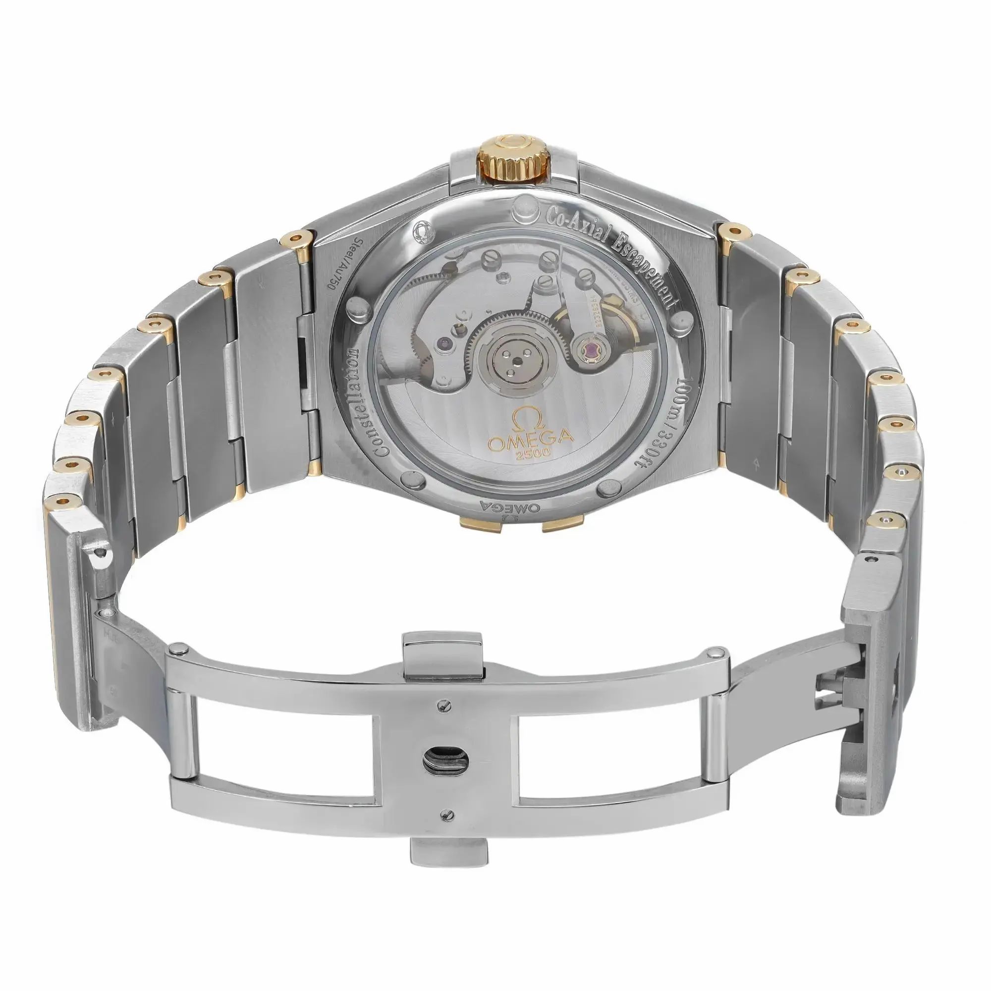 Constellation 18K Yellow Gold Siver Dial Unisex Watch 123.20.35.20.02.006 — view 6