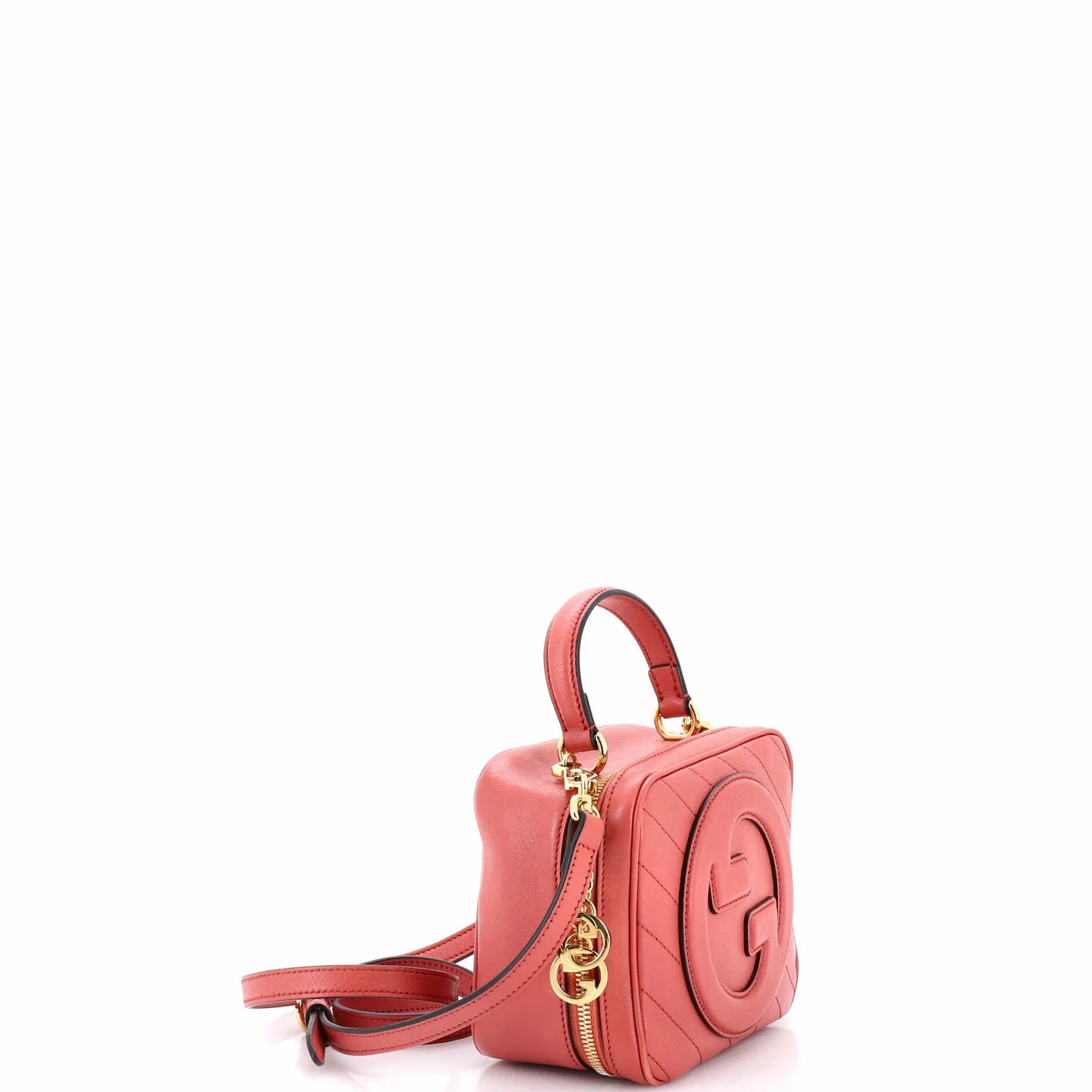 Blondie Nm Top Handle Shoulder Bag Diagonal Quilted Leather — view 2