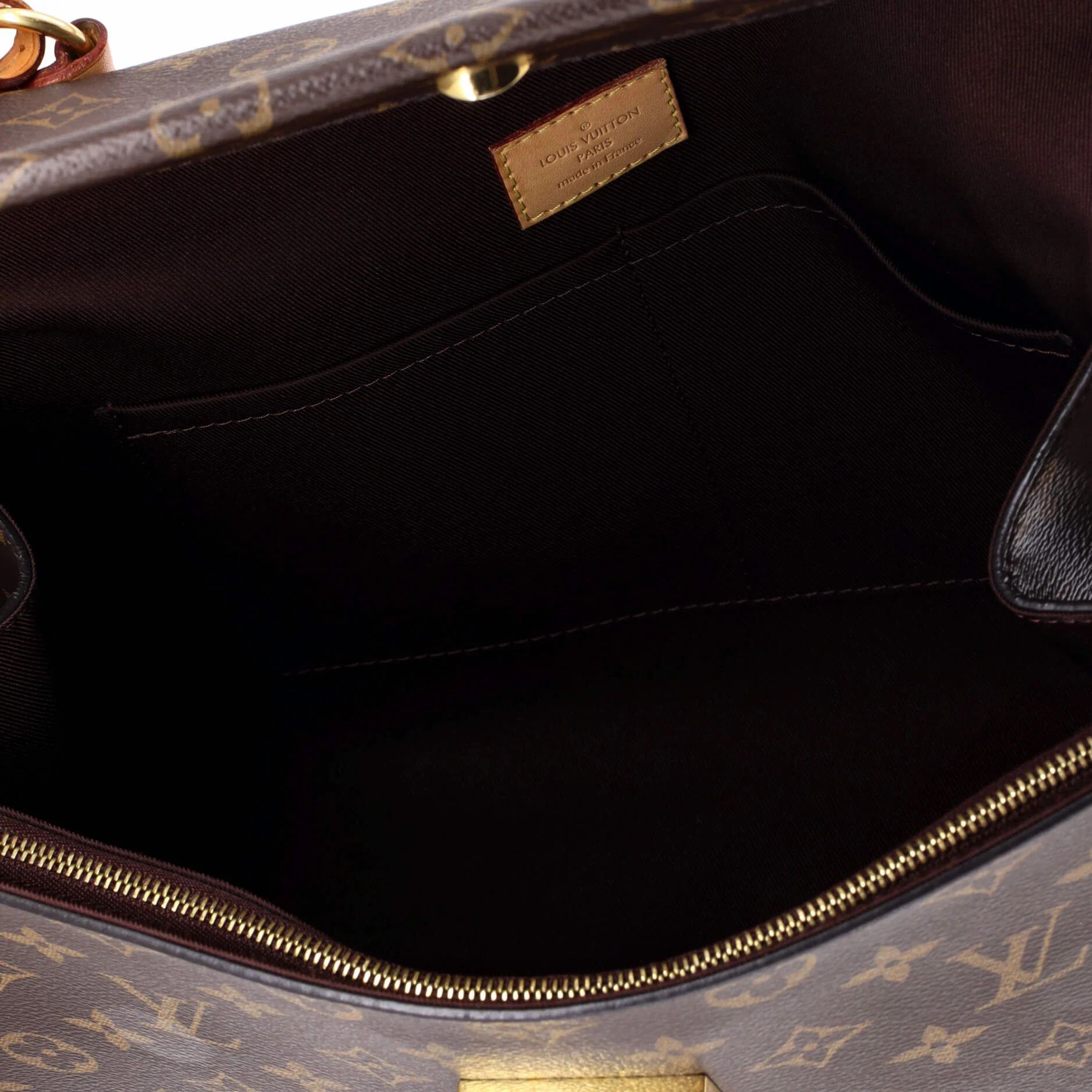 Cluny Top Handle Bag Monogram Canvas Mm — view 5