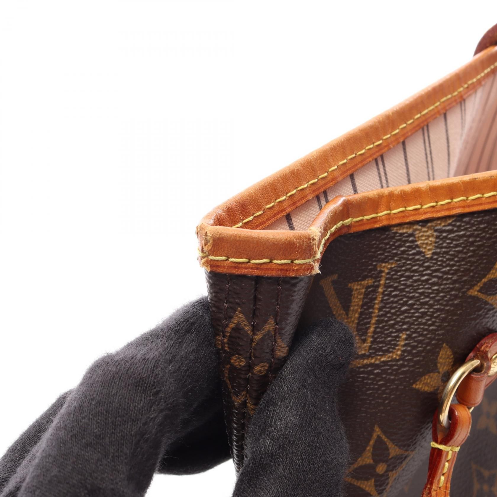 Neverfull Mm Brown Tote Bag M 50366 — view 9