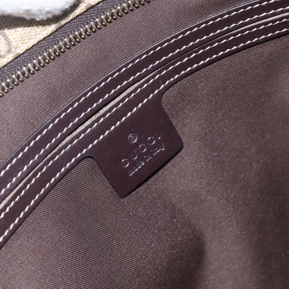 GG Supreme Monogram Medium Flat Messenger Bag Beige — view 18