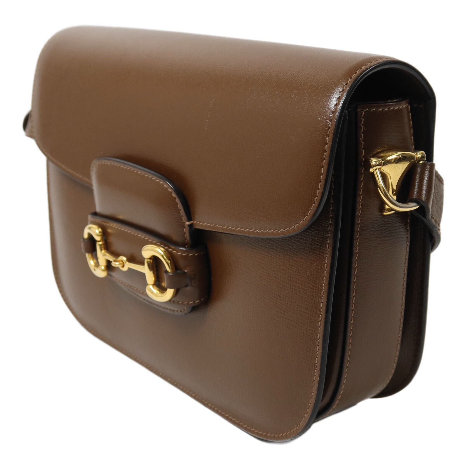 Brown Horsebit 1955 Shoulder Bag — view 3